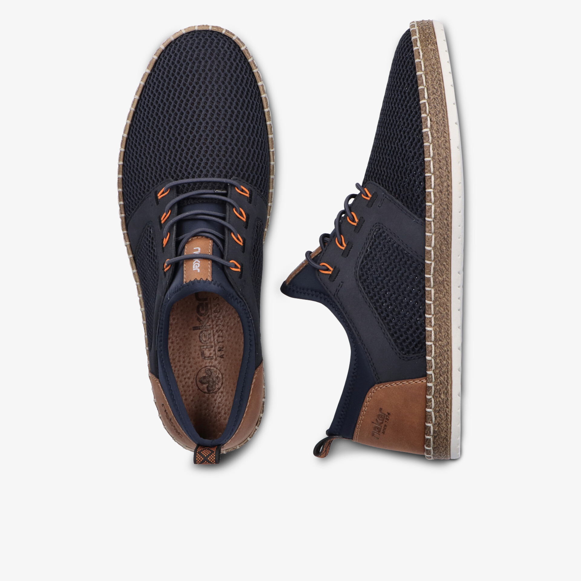 Leichter sportlicher Schuh mit atmungsaktivem Material, komfortabler Sohle und modischem Design, Schnürverschluss