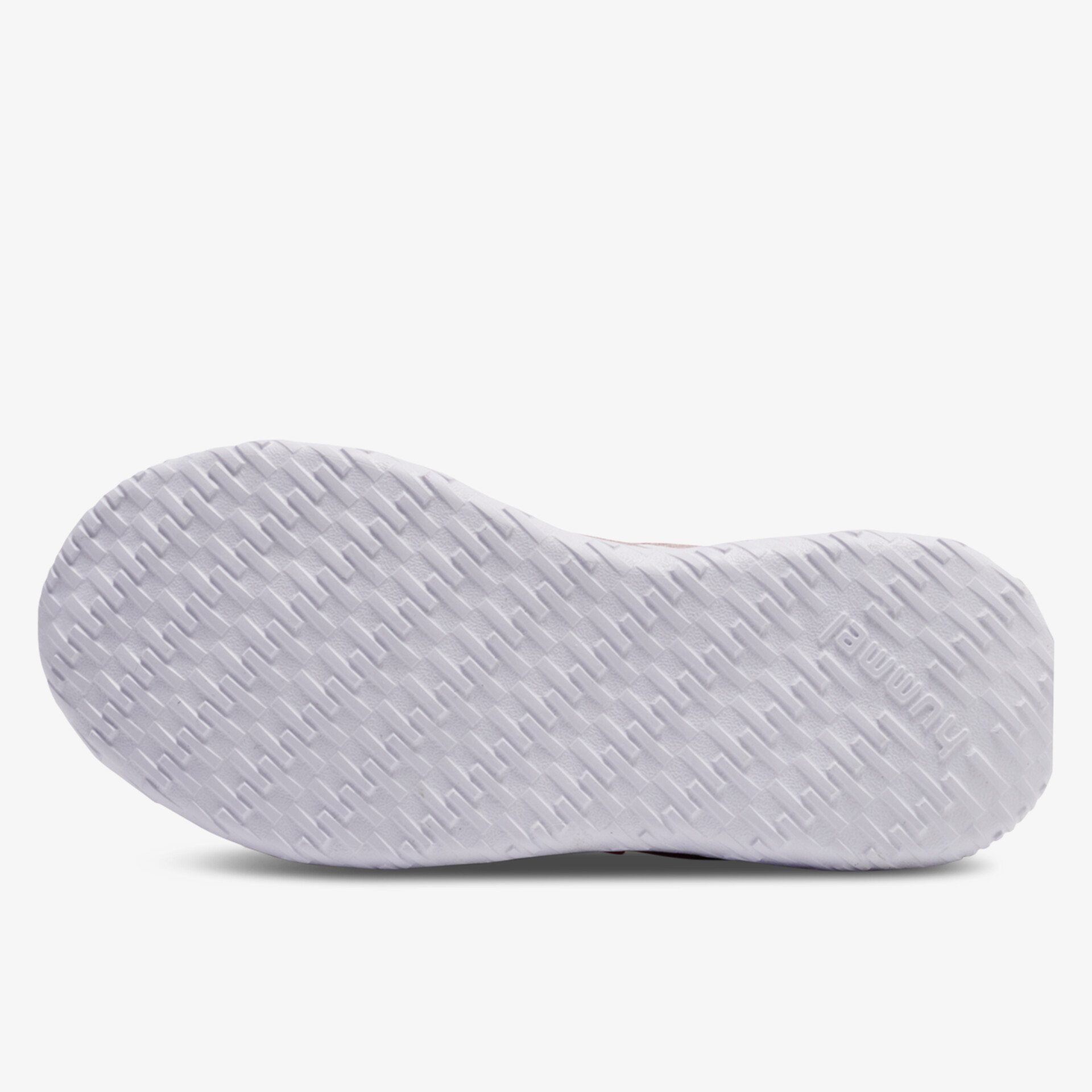 Profilierte weiße Sohle mit rutschfestem Muster für optimalen Halt und hohe Strapazierfähigkeit