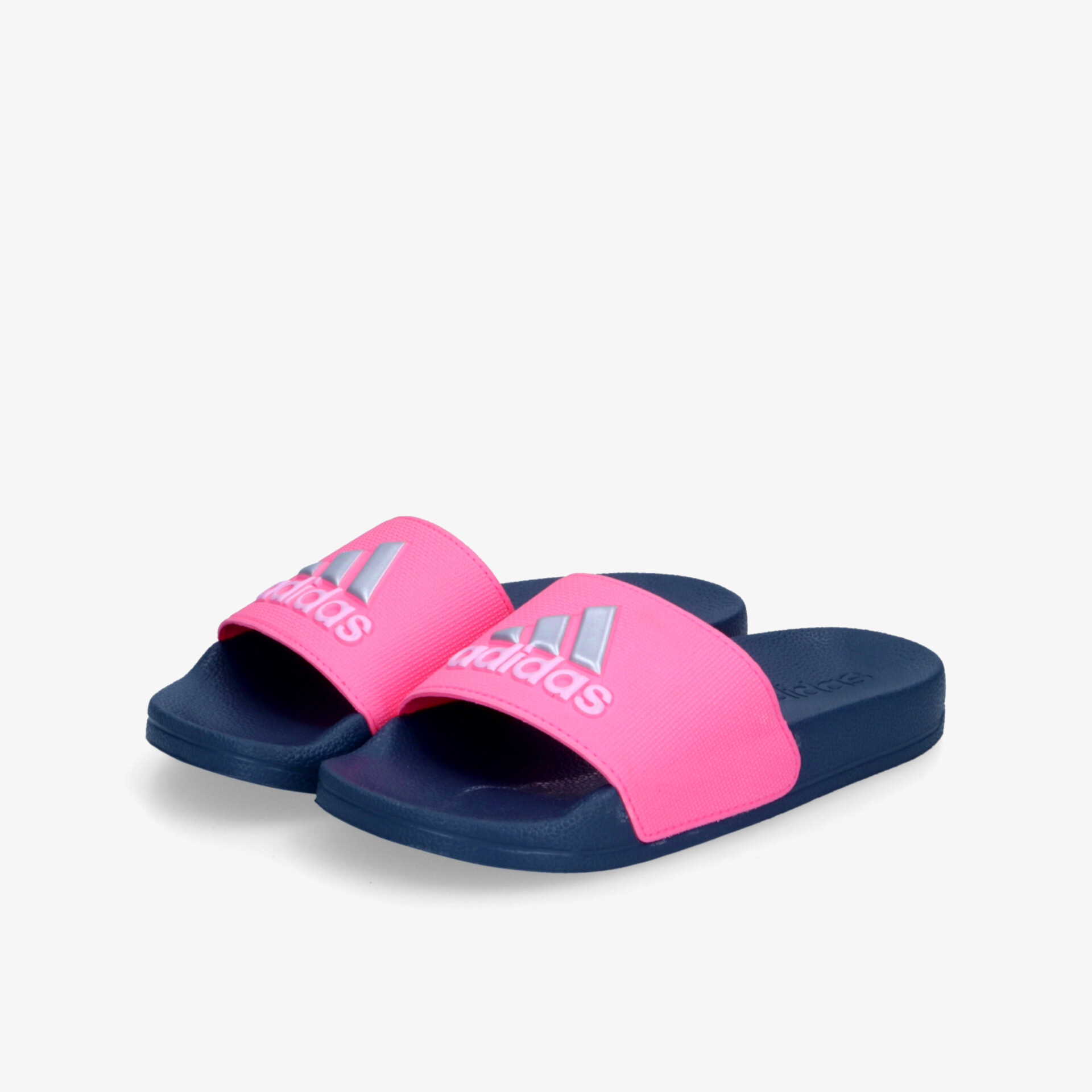 Komfortable pink-blaue Badeschuhe mit weichem Riemen und rutschfester Sohle für praktischen und bequemen Tragekomfort