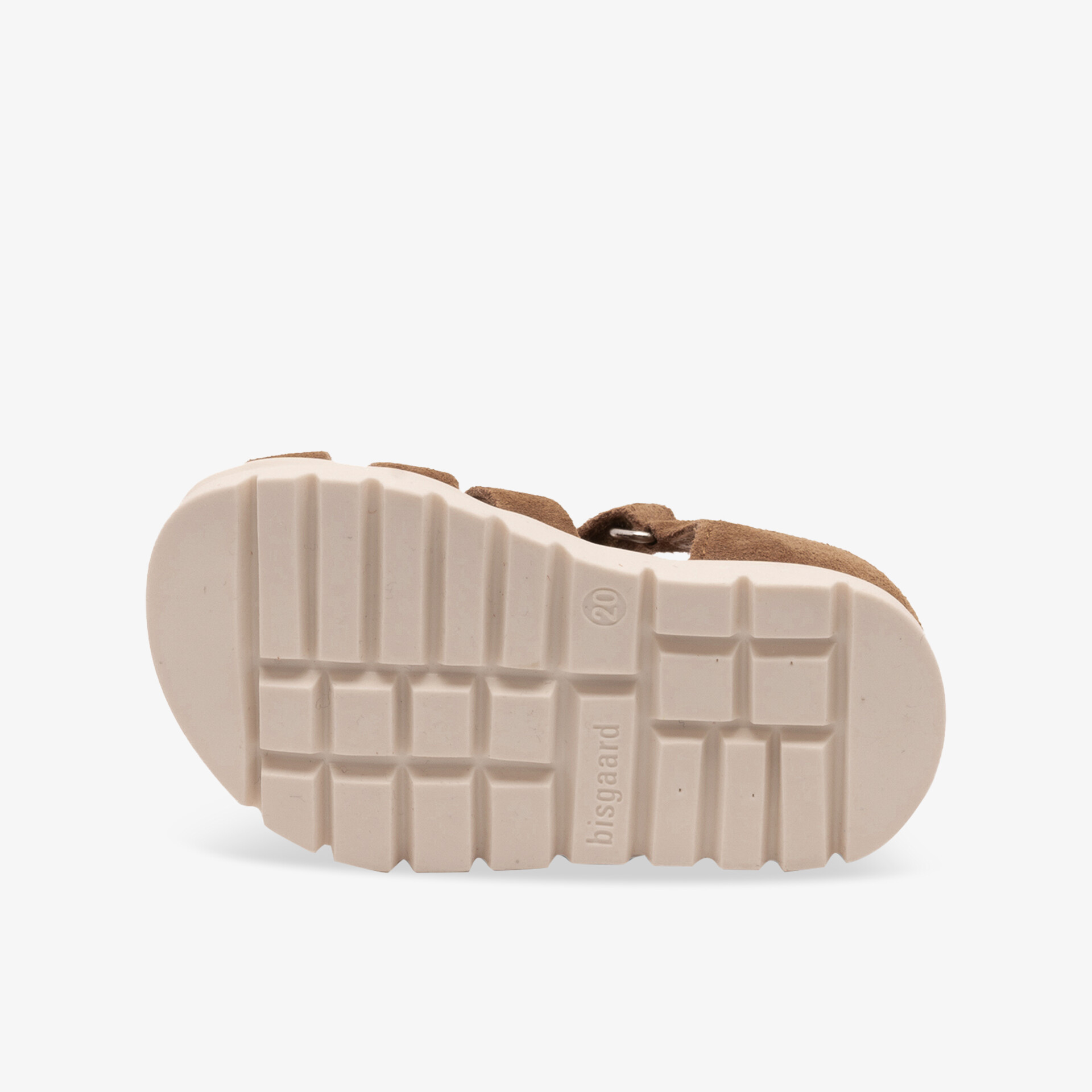 Robuste, profilierte Schuhsohle mit rutschfestem Muster für sicheren Halt und hohen Laufkomfort