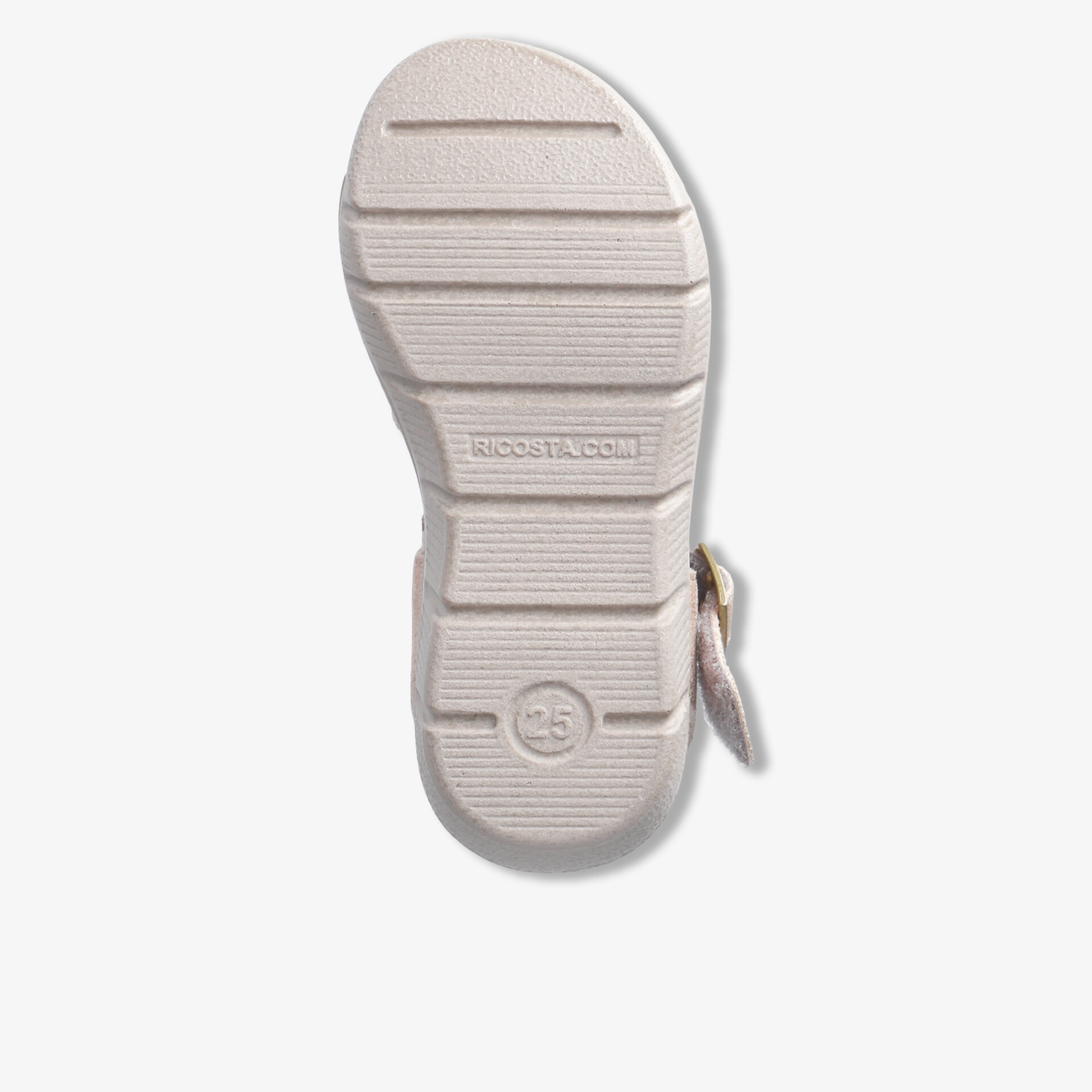 Weiße Schuhsohle mit rutschfestem Profil und langlebigem Material für sicheren Halt auf verschiedenen Untergründen