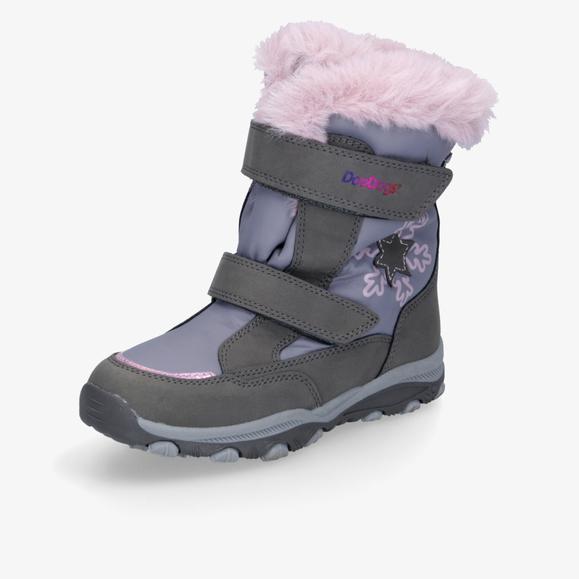 Robuster Winterstiefel mit warmem Innenfutter und rutschfester Sohle für sicheren Halt bei kaltem Wetter