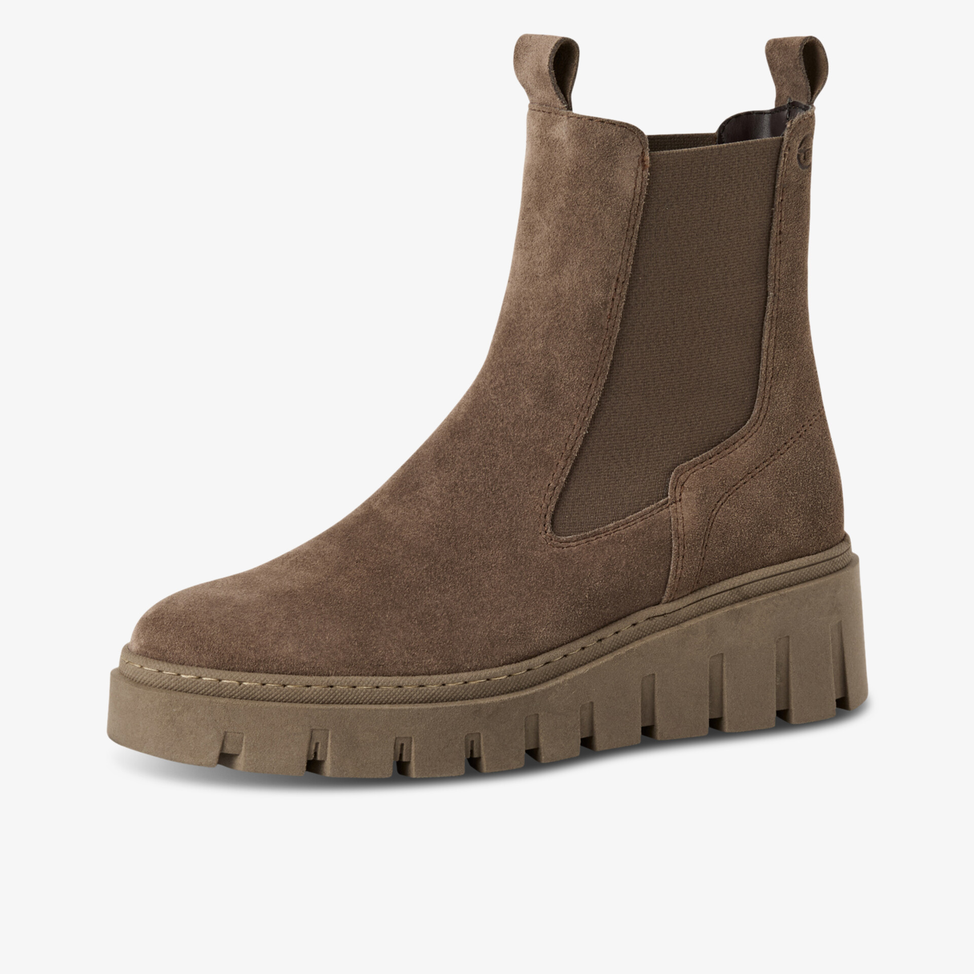 Moderne Chelsea Boot mit robuster Profilsohle und Stretch-Einsatz für optimalen Komfort und sicheren Halt