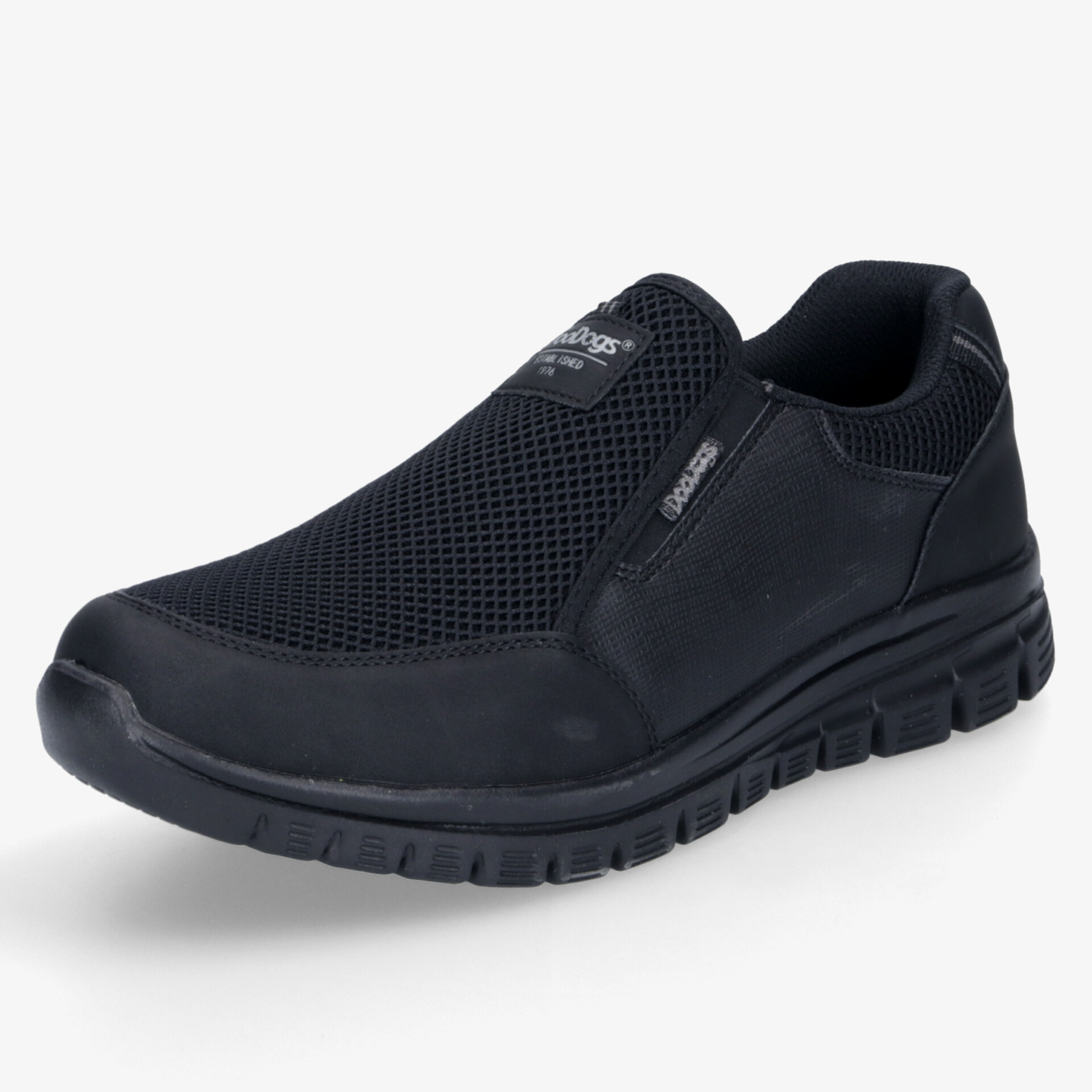 Sportlicher Slip-On Schuh mit atmungsaktivem Mesh, flexiblem Schaft und rutschfester Sohle für ganztägigen Komfort