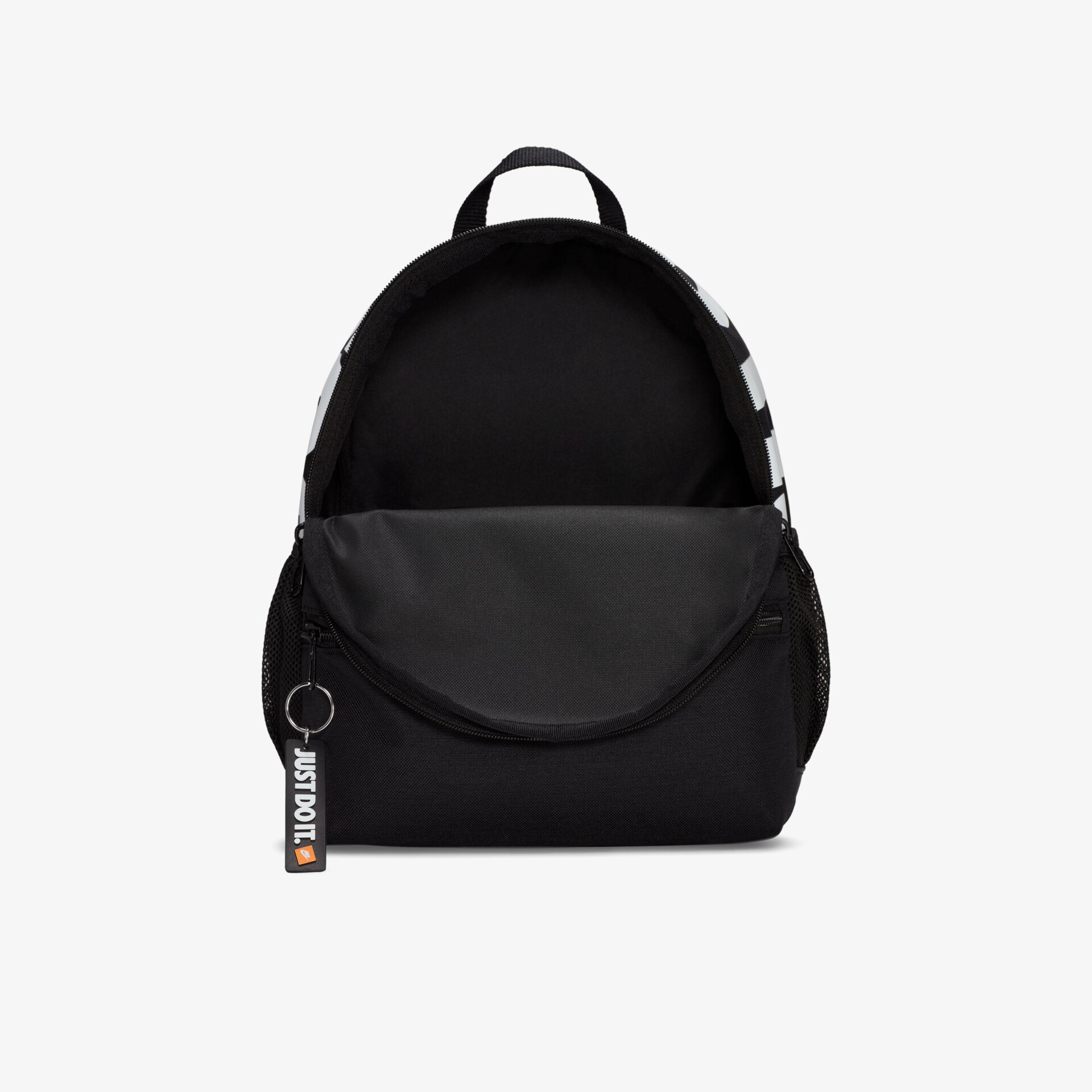 Eleganter schwarzer Rucksack mit praktischem Stauraum, ideal für Alltag und Reisen