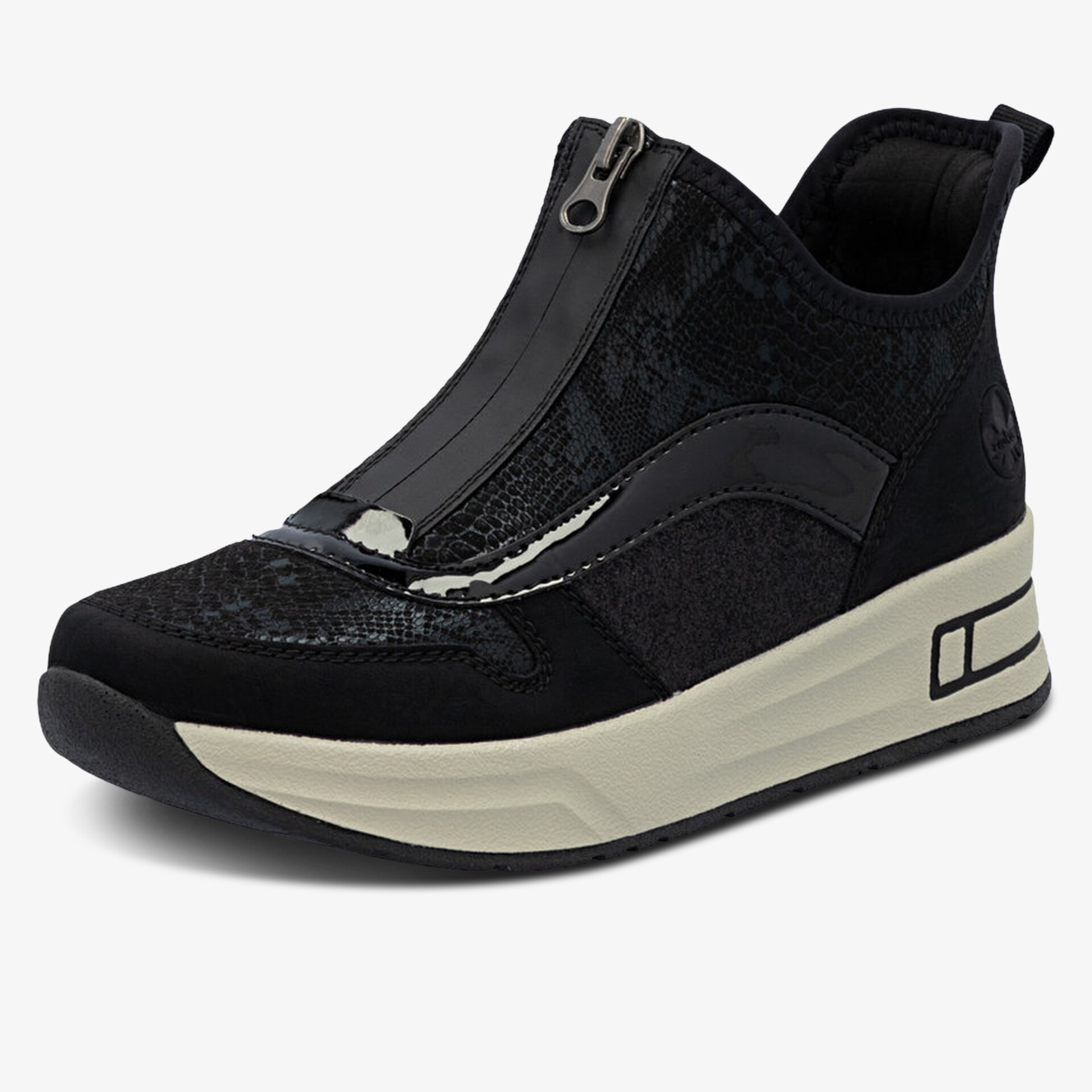 Moderner Sneaker mit elastischem Reißverschluss und bequemer, leichter Sohle für optimalen Tragekomfort