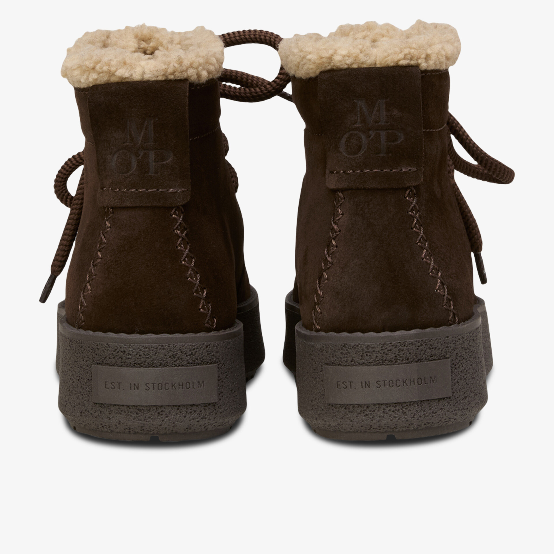 Warmer robust gefütterter Schuh mit rutschfester Sohle ideal für kalte Wintertage