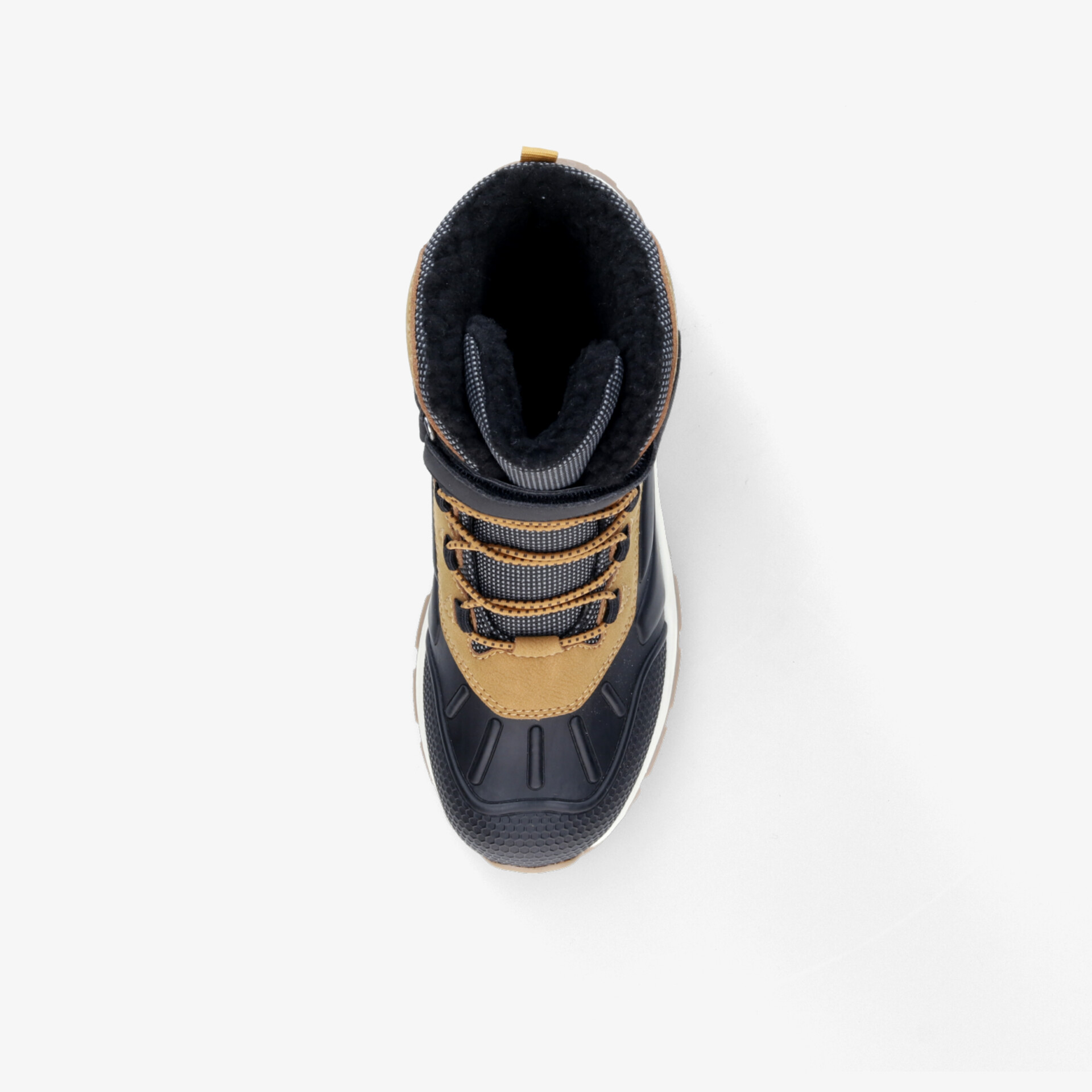 Robuster Schuh mit wasserdichtem Material und warmem Innenfutter, rutschfeste Sohle, komfortabel und langlebig