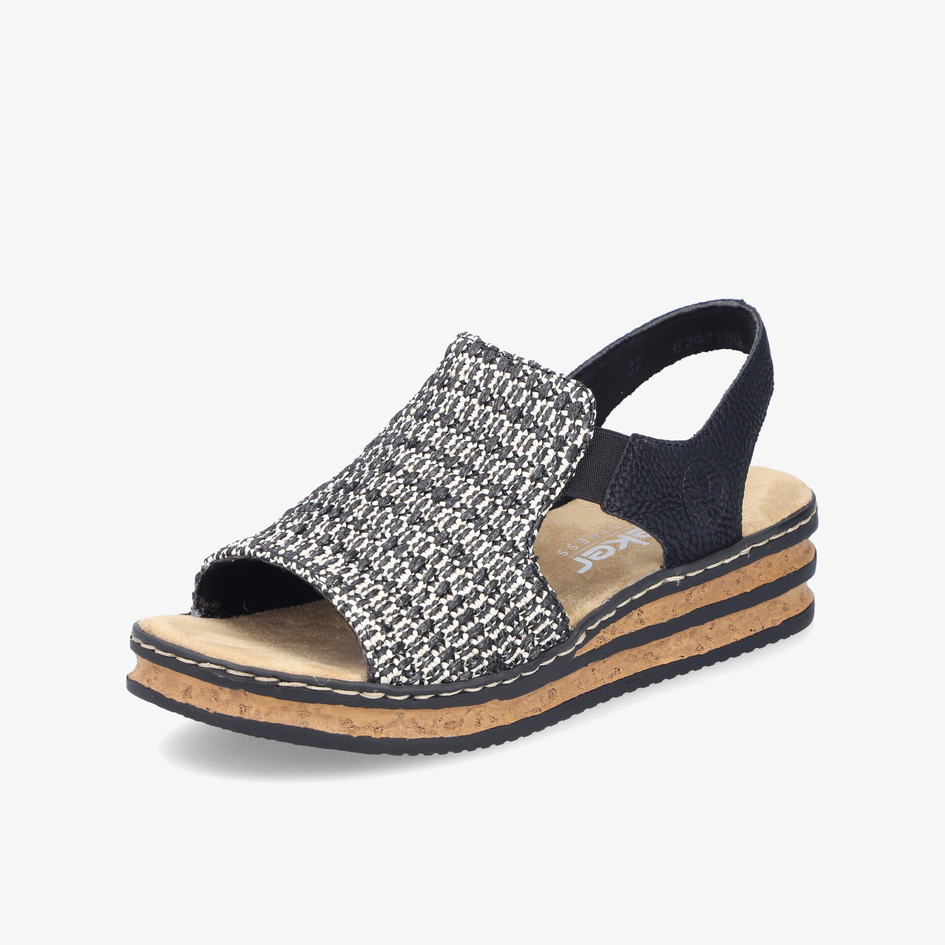 Bequeme Sandale mit verstellbarem Riemen und leichter, rutschfester Sohle für ganztägigen Tragekomfort