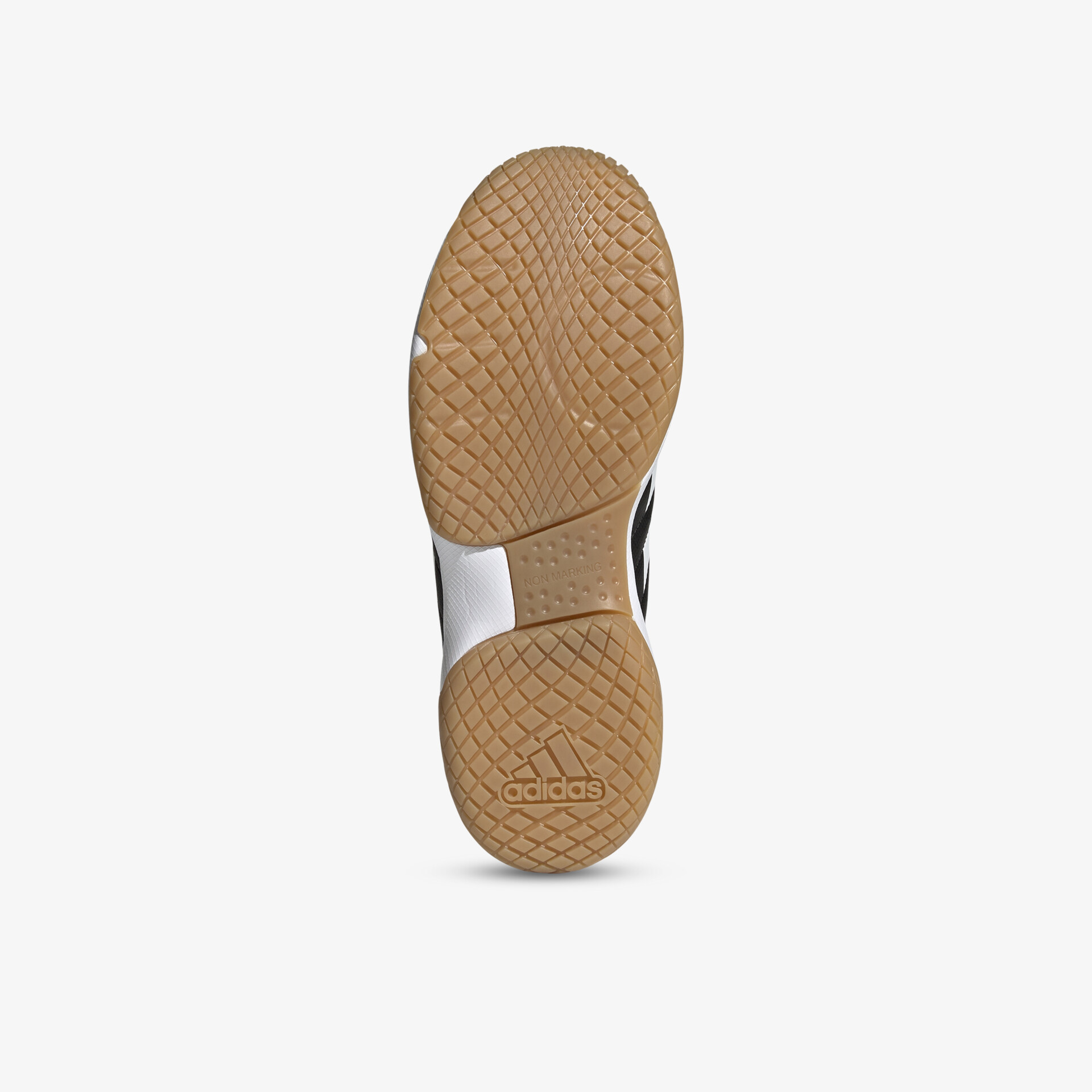 Braune Schuhsohle mit rutschfestem Profil, robust und strapazierfähig für sicheren Halt bei jedem Schritt