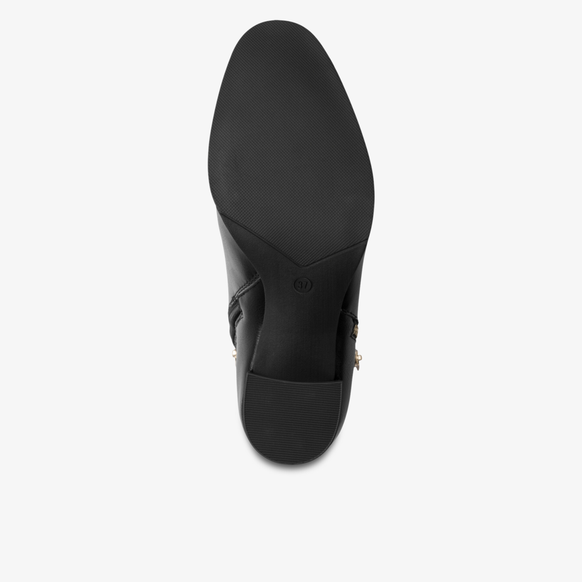 Hochwertige glatte Sohle mit robustem Material und eleganter Form, ideal für langanhaltenden Komfort