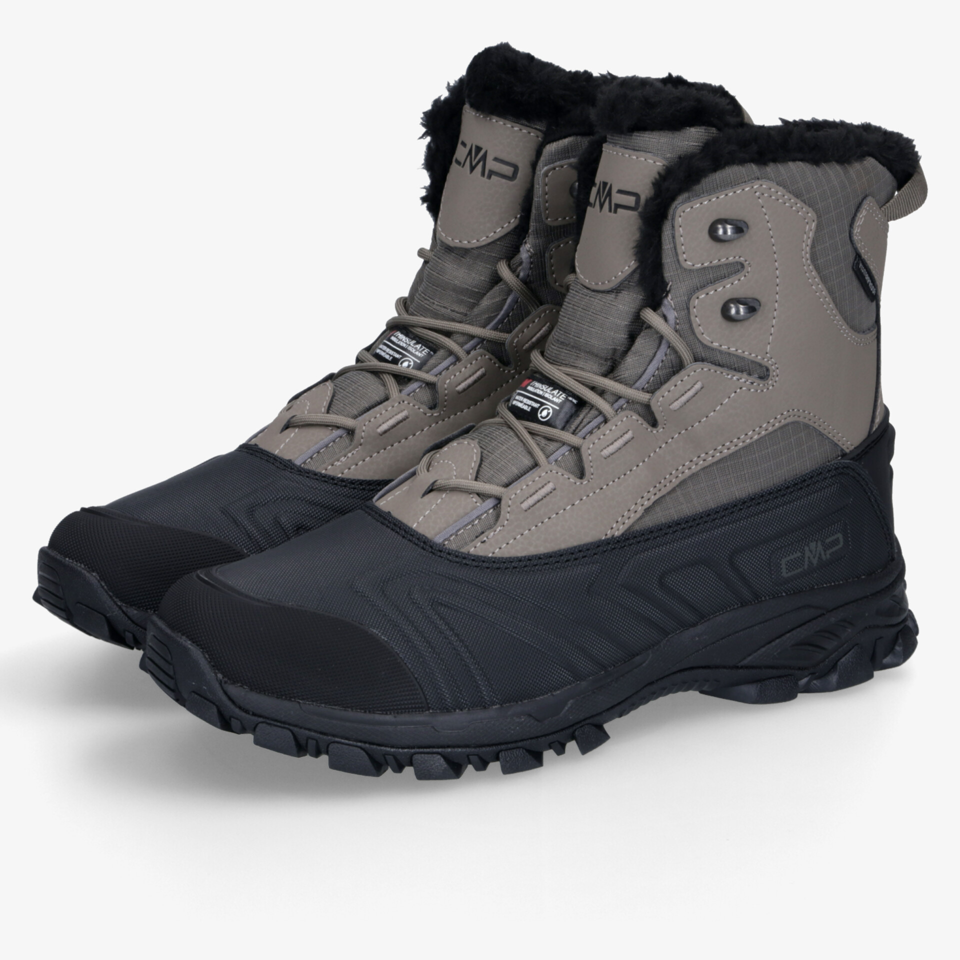Hochwertige Stiefel mit wetterfestem Design und isolierendem Futter für optimalen Tragekomfort.