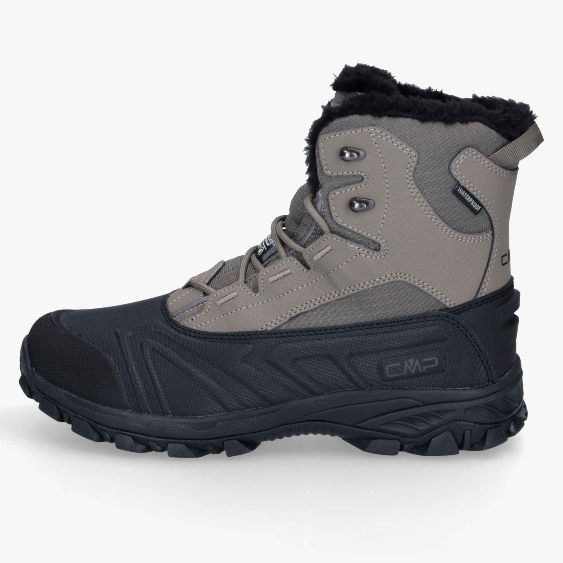 Robuste Winterstiefel mit wasserdichtem Obermaterial und isolierendem Innenfutter. Perfekt für Outdoor-Aktivitäten.