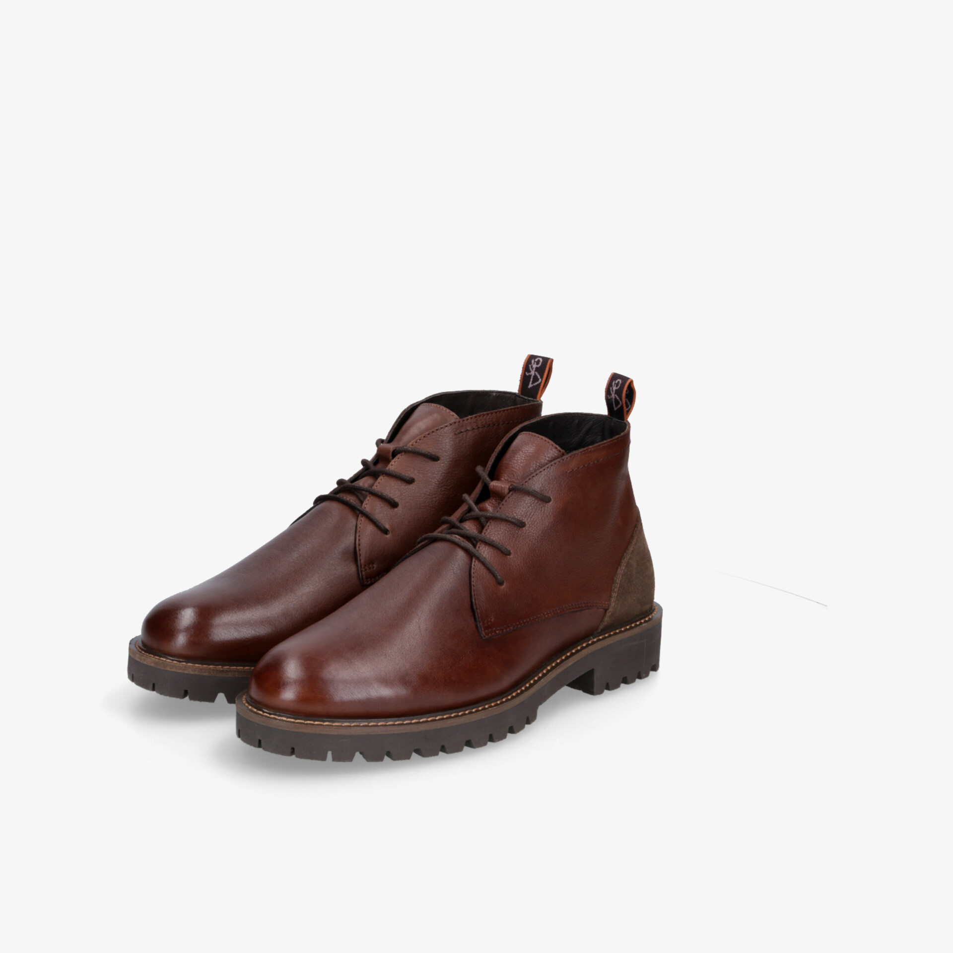 Elegante braune Lederschuhe mit robuster rutschfester Sohle und bequemem Schnitt für vielseitigen Einsatz