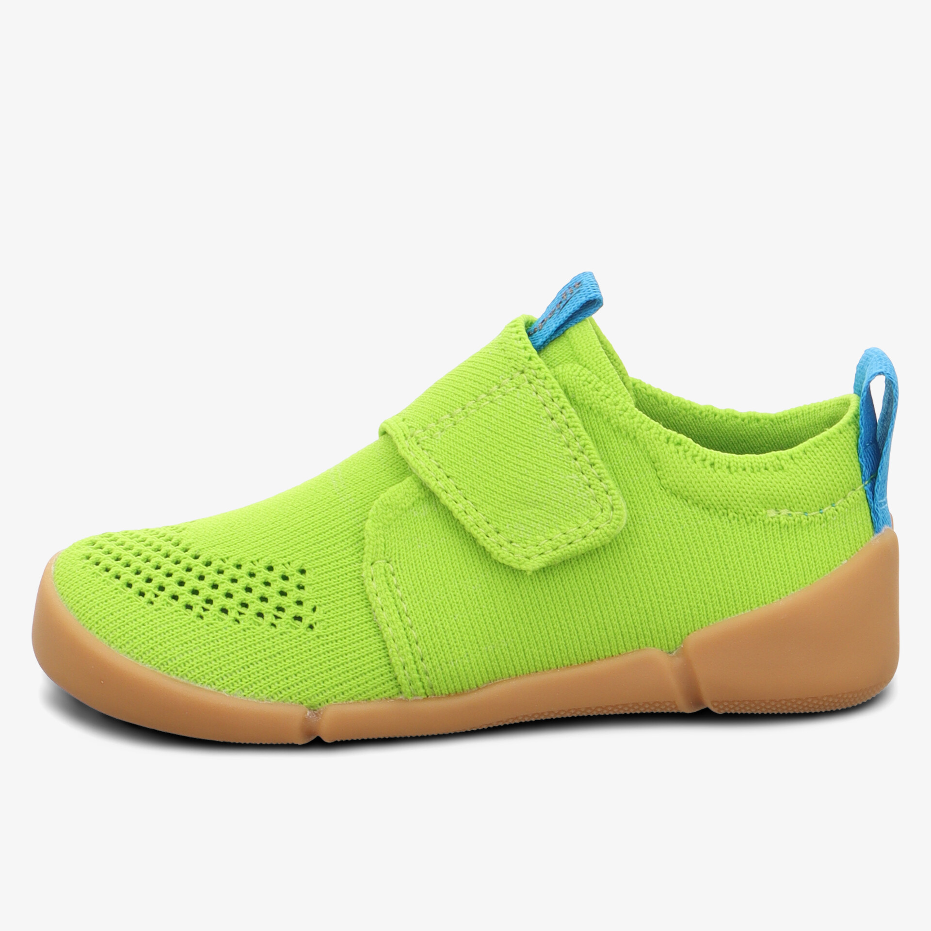 Leichter, atmungsaktiver Schuh mit flexiblem Sohlenprofil und praktischem Klettverschluss für bequemen Halt