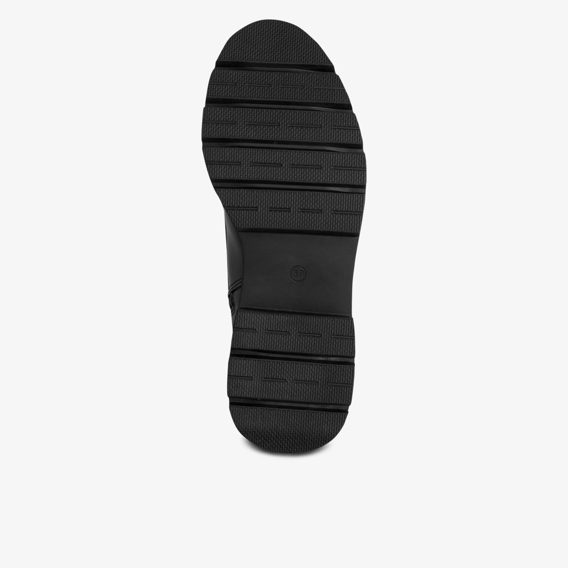 Robuste profilierte Laufsohle mit hohem Grip für sicheren Halt und langlebige Stabilität