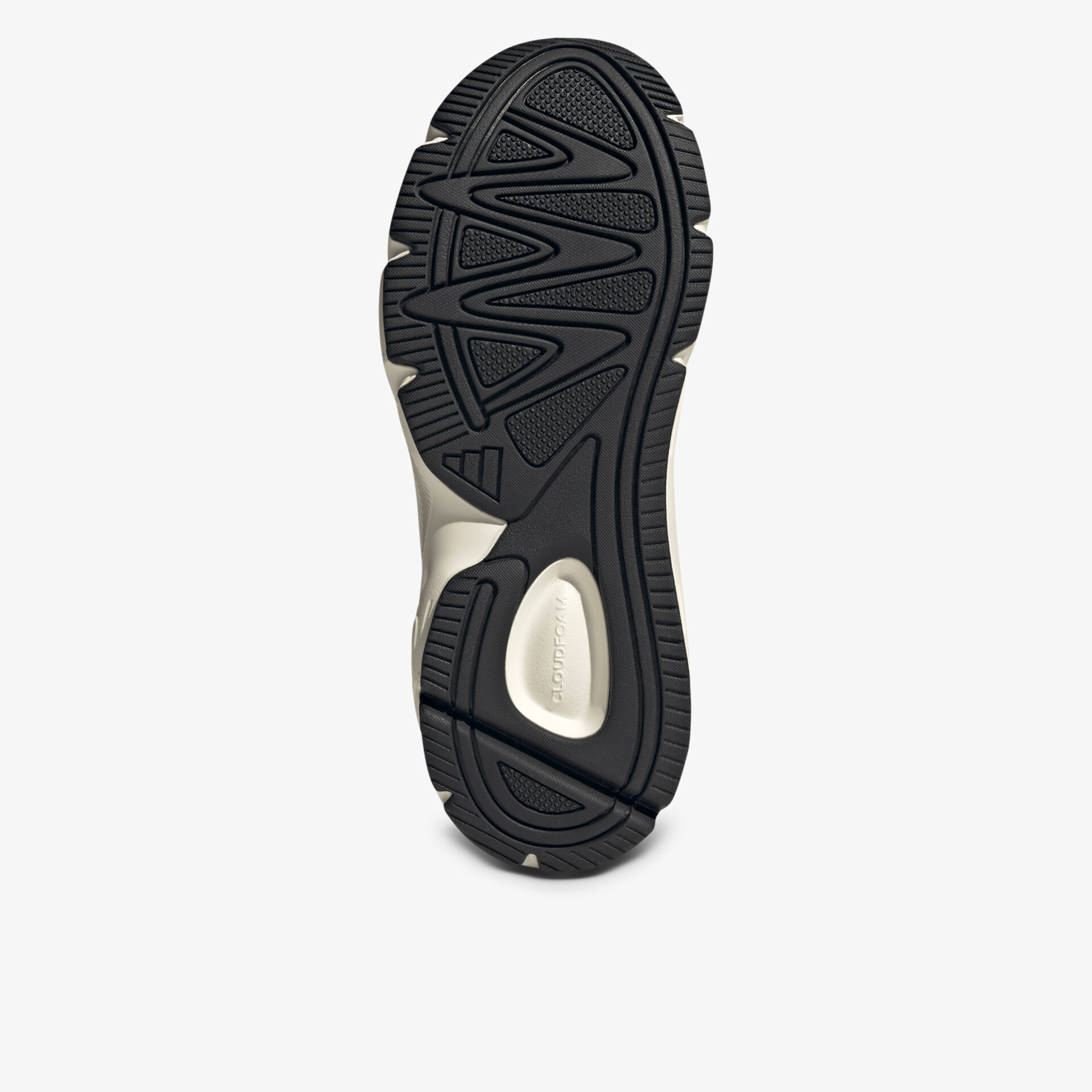 Detailaufnahme der robusten und rutschfesten Schuhsohle mit gutem Profil für sicheren Halt.