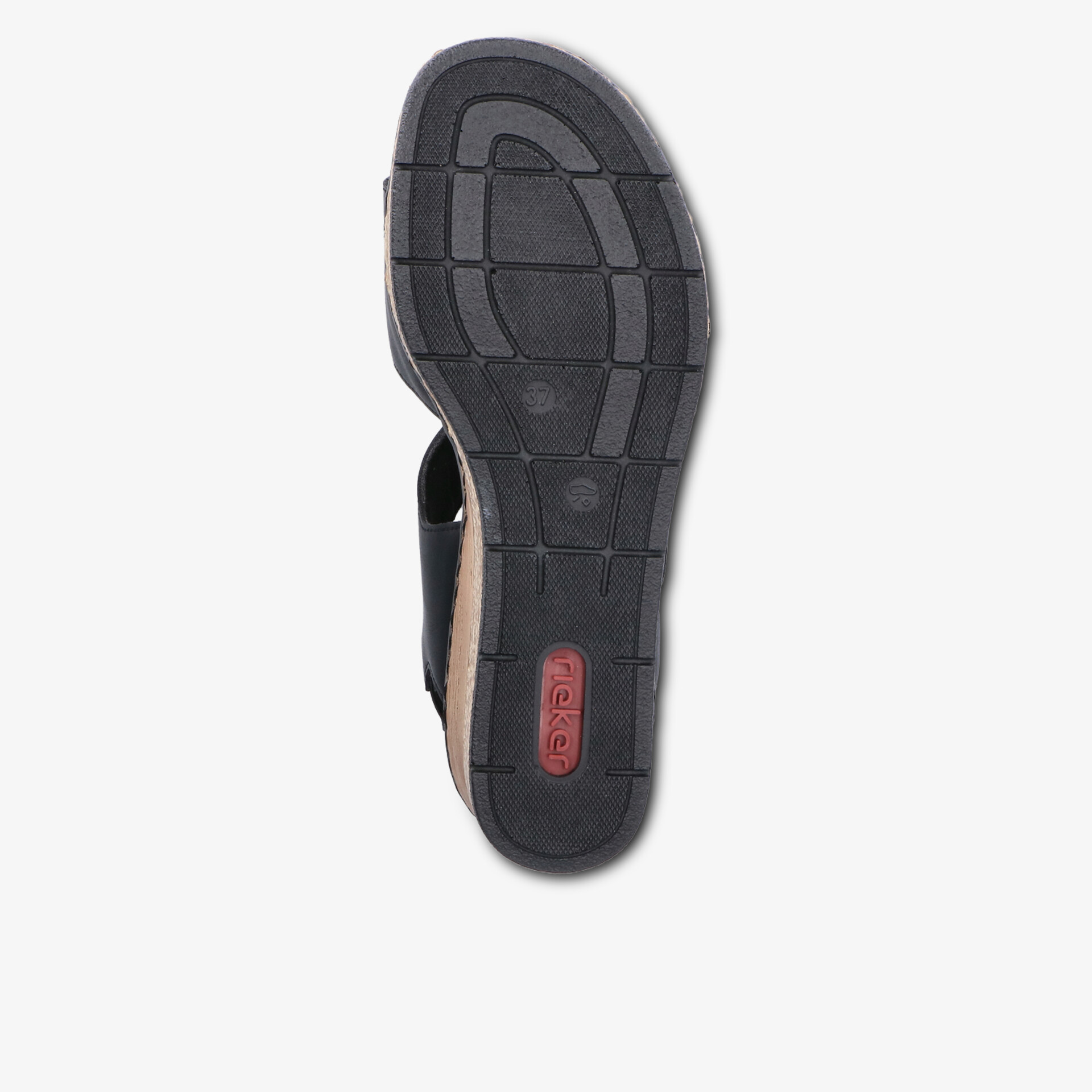 robuste und rutschfeste Schuhsohle mit flexibler Profilstruktur für sicheren Halt auf verschiedenen Untergründen