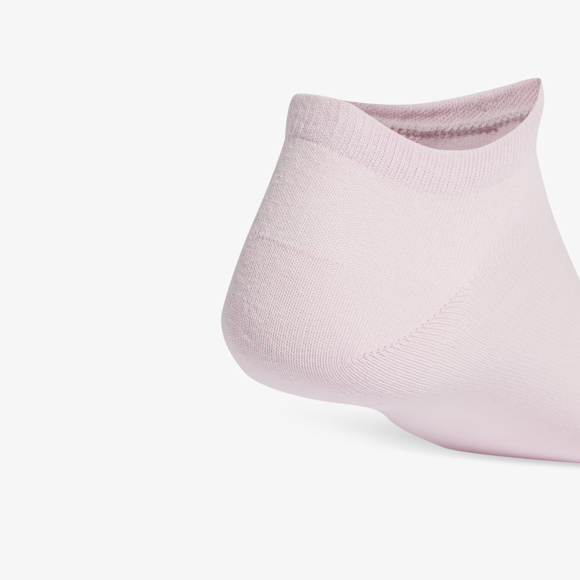 Hellrosa, weicher, elastischer Sockenausschnitt mit nahtlosem, komfortablem Tragegefühl