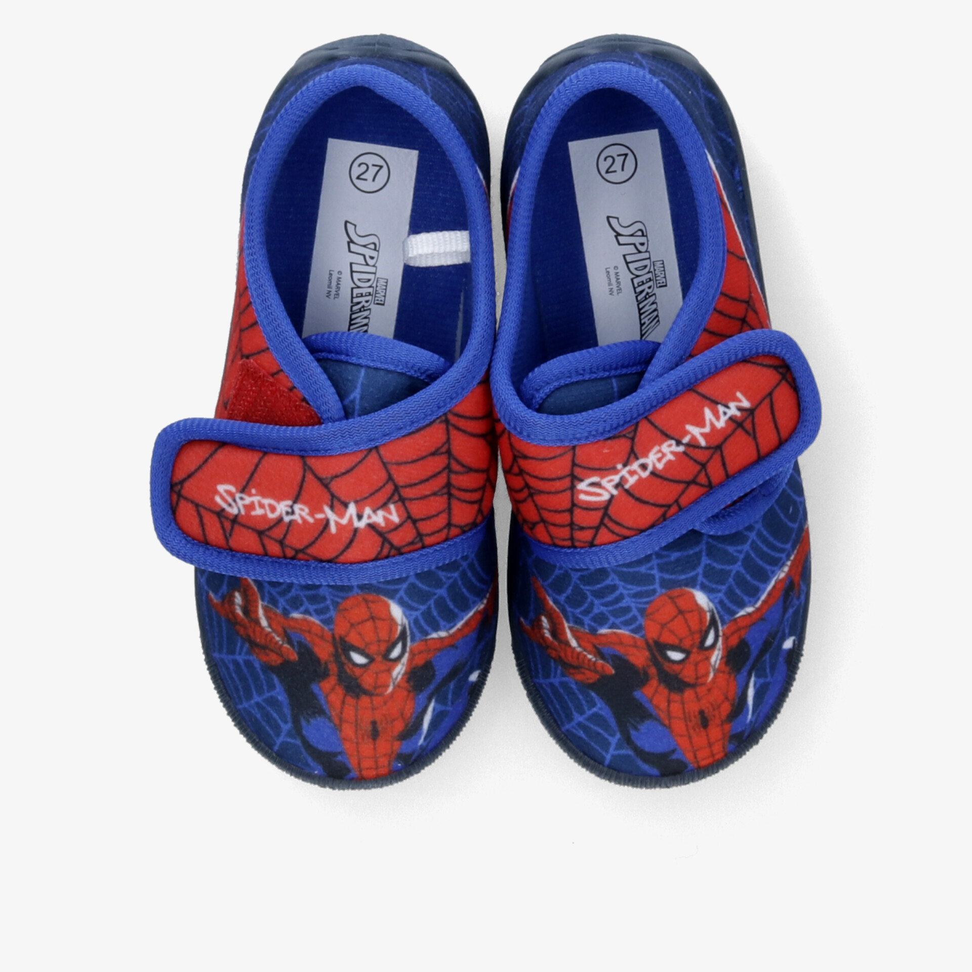 Kinderschuhe mit Spiderman-Motiv, leichter Klettverschluss, bequeme Passform und buntes Design