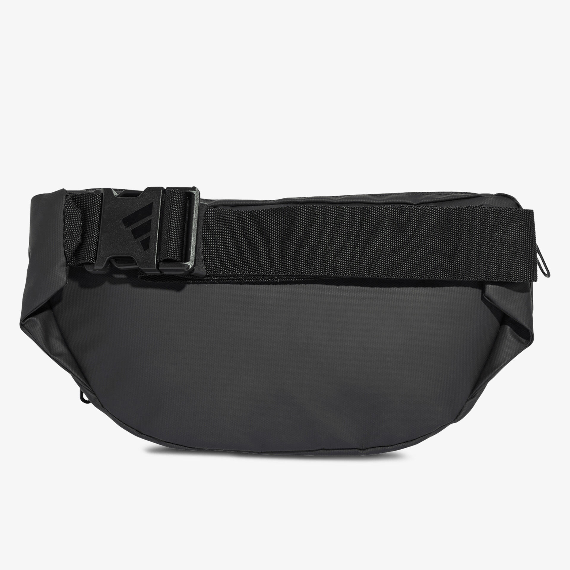 Robuste und geräumige schwarze Gürteltasche mit verstellbarem Gurt und modernem Design