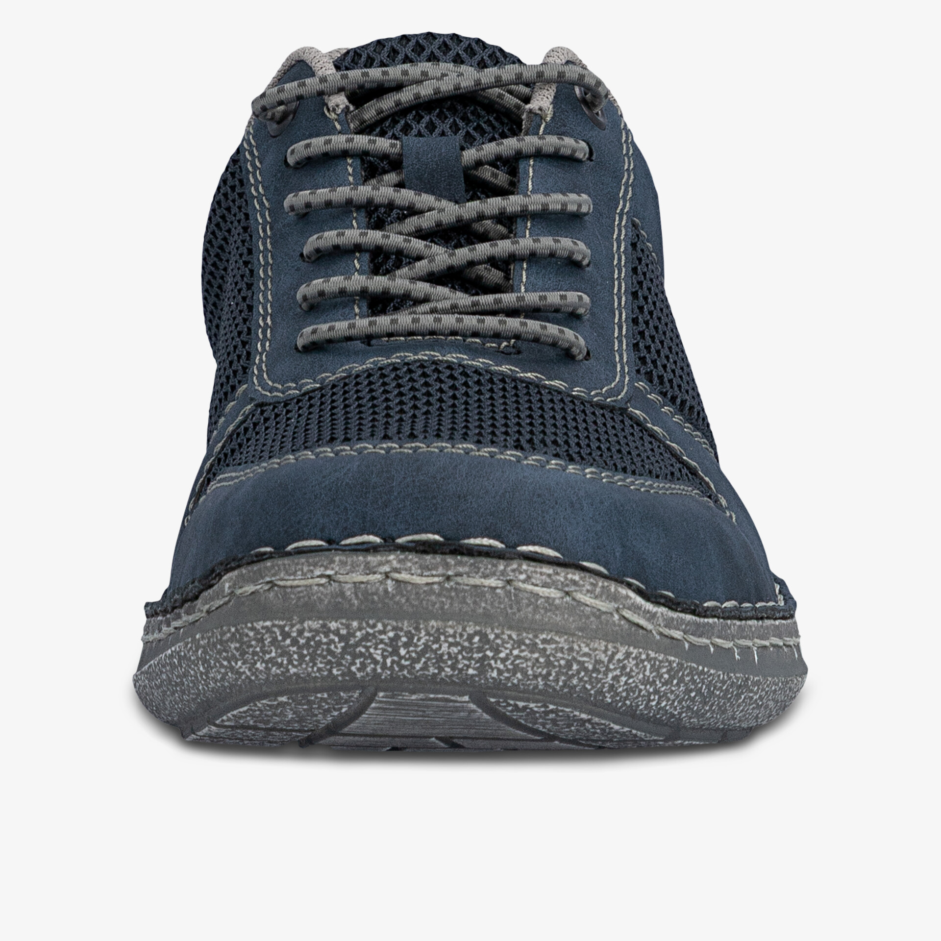 Bequemer Schuh mit robuster Sohle und atmungsaktivem Material, schnürbar für optimalen Halt