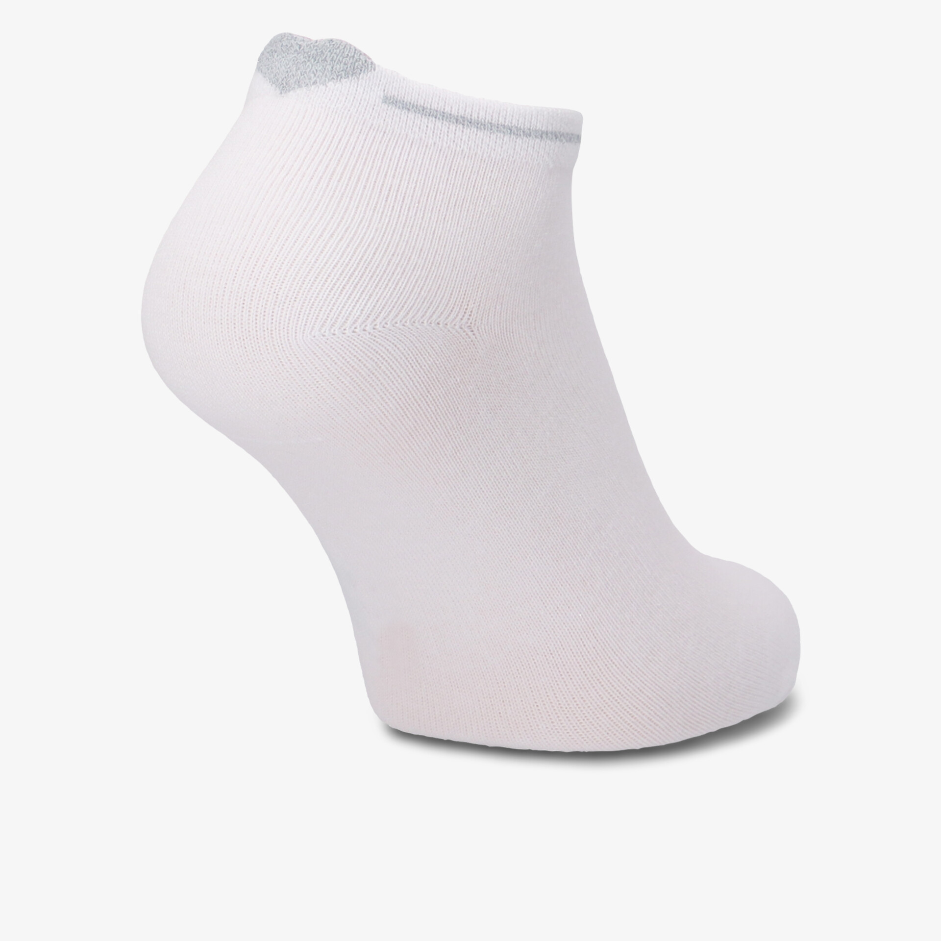 Weiße Socken, elastisch und bequem für jede Gelegenheit.