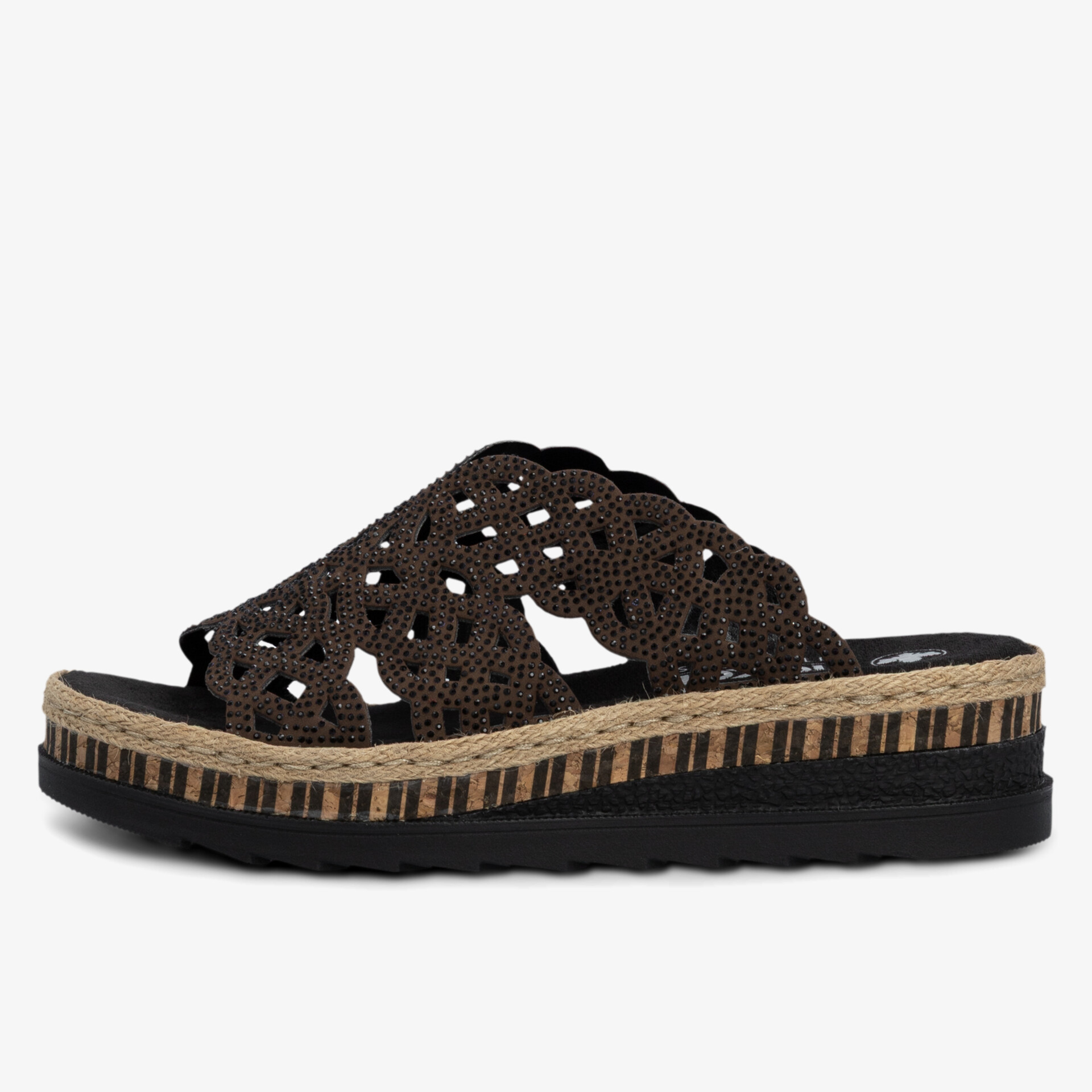 Bequeme Sandale mit modischem, atmungsaktivem Obermaterial und leichter, rutschfester Sohle für hohen Tragekomfort