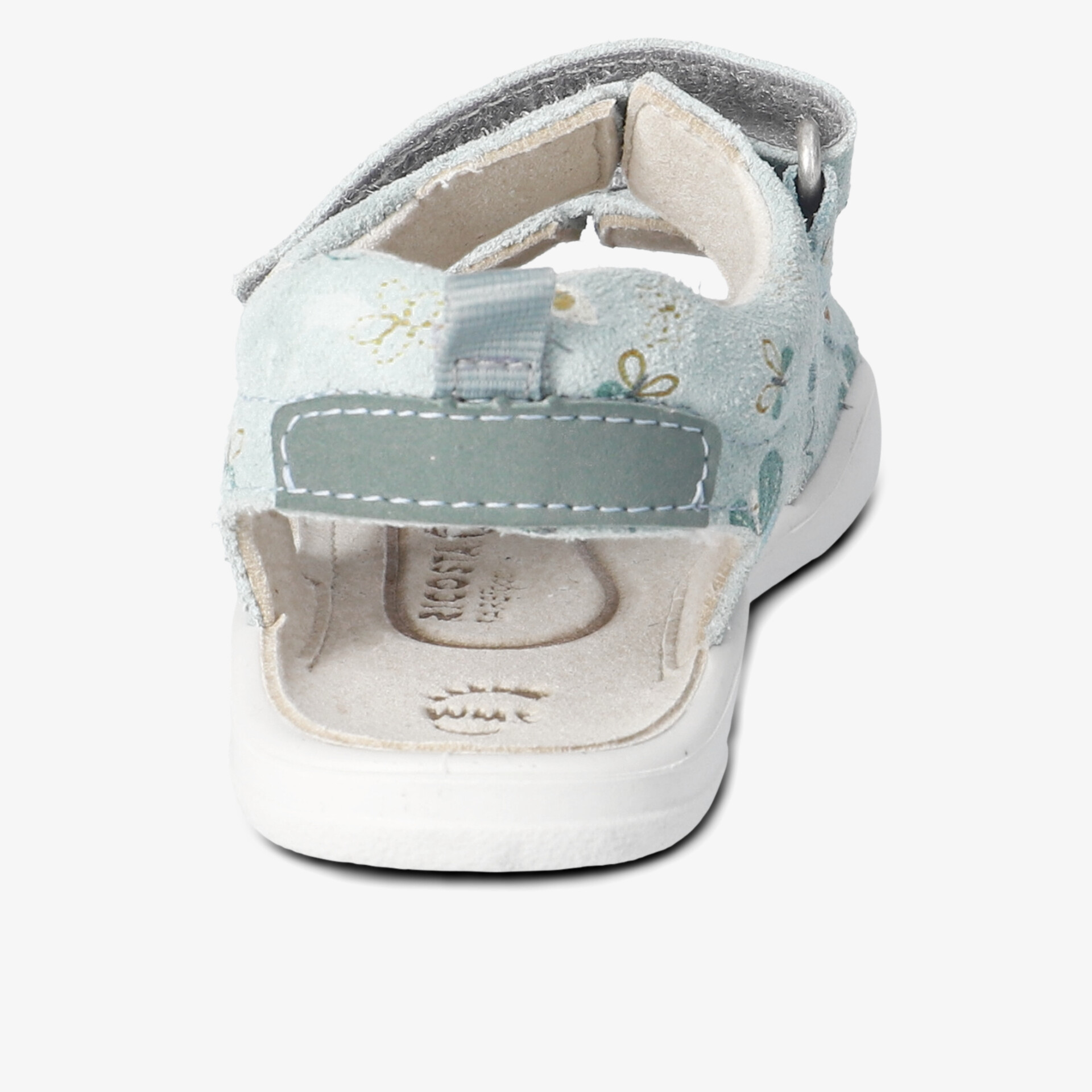 Leichte Sandale mit verstellbarem Klettverschluss und gepolsterter Innensohle in bequemer Passform