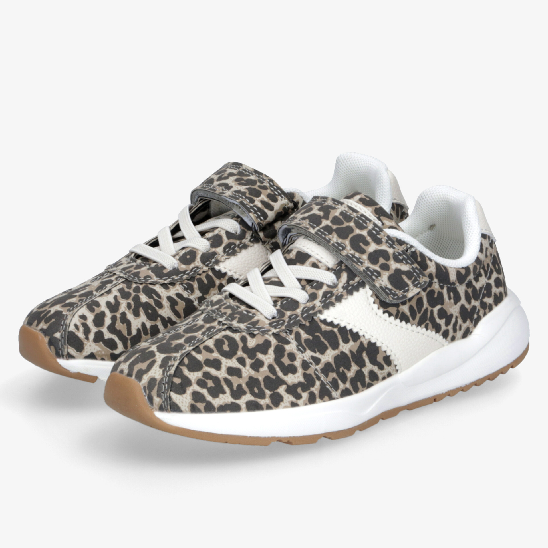 Leichtes Paar Sneaker mit auffälligem Leopardenmuster, komfortabel, atmungsaktiv und modisch vielseitig kombinierbar