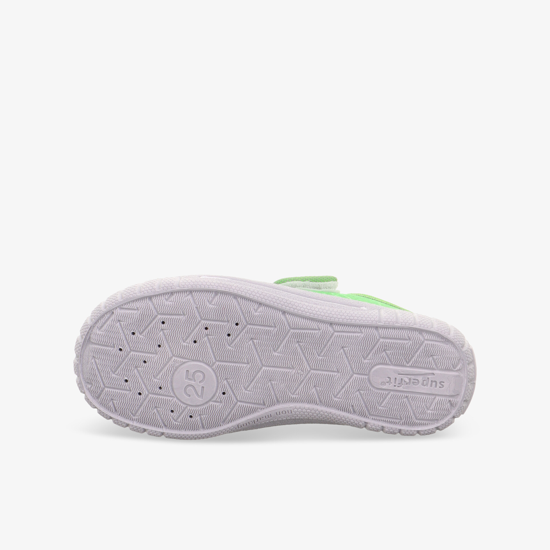 Rutschfeste und langlebige Schuhsohle mit griffigem Profil für optimalen Halt und Stabilität