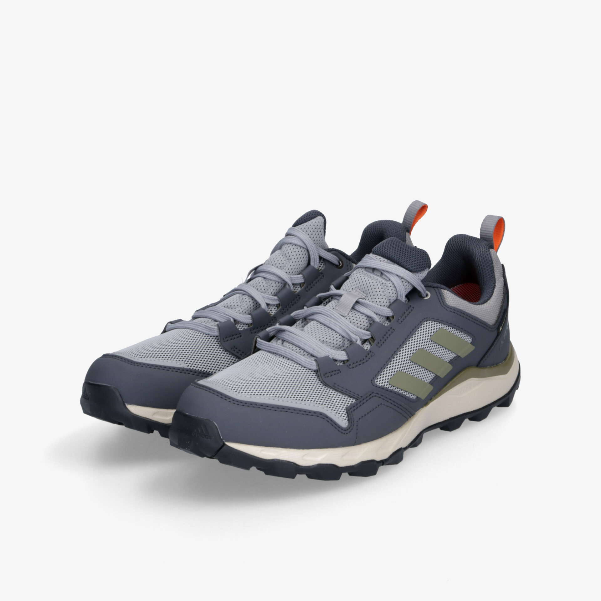 Robuste und bequeme Sportschuhe in Grau und Schwarz mit rutschfester Sohle und atmungsaktivem Material