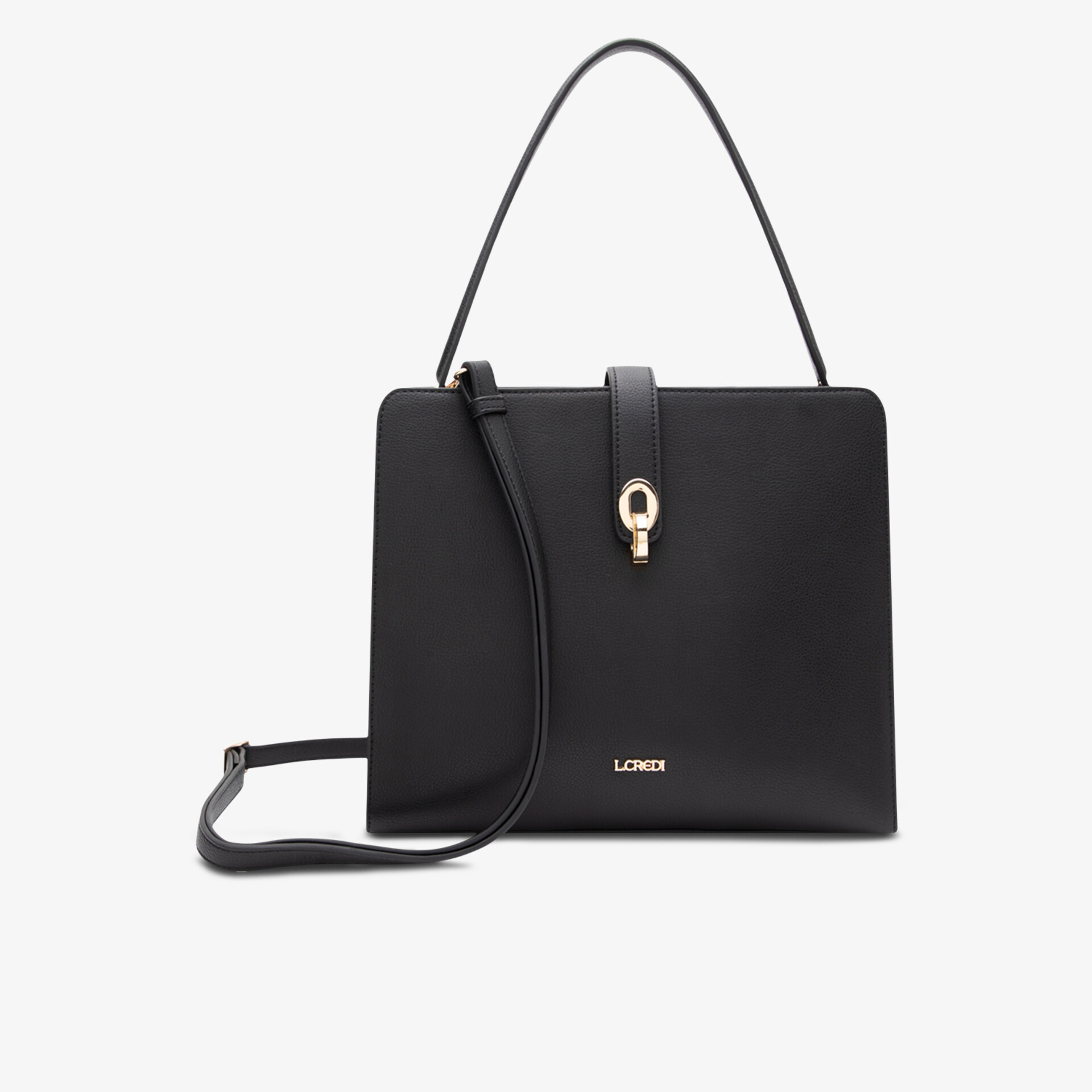 Elegante schwarze Tasche mit feiner Verarbeitung und praktischem Design für vielseitige modische Einsätze