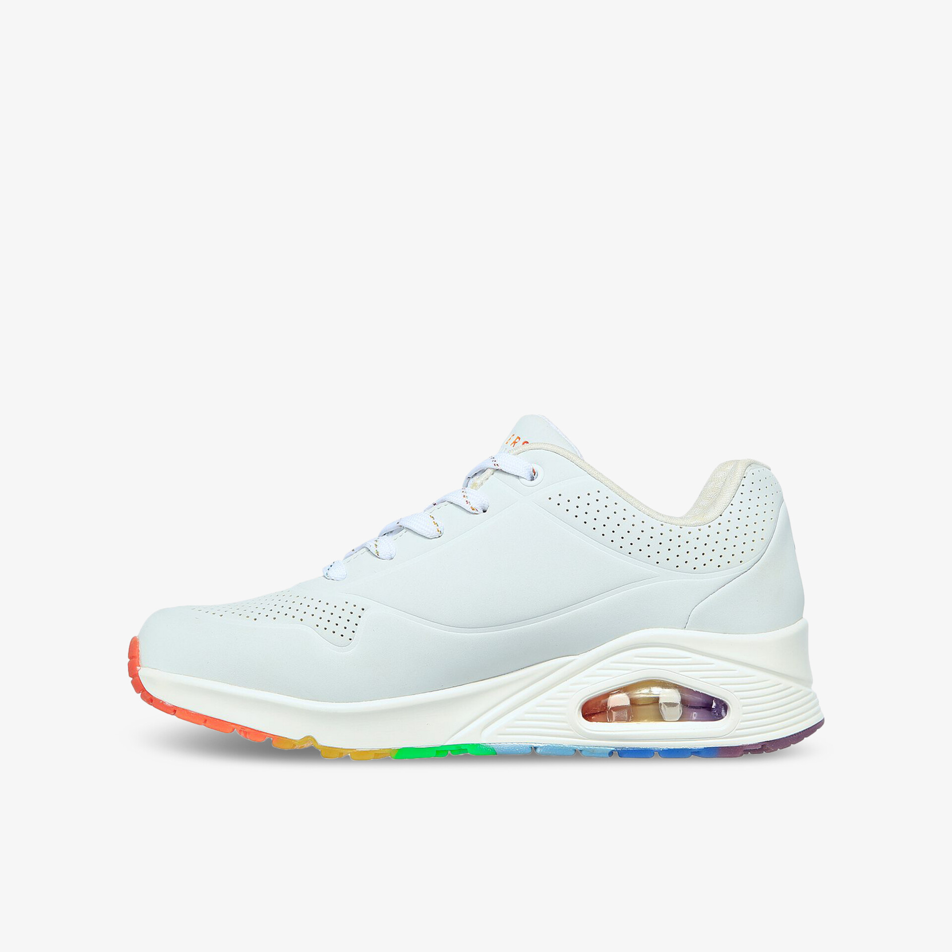 Moderner, bequemer Sneaker mit farbenfrohen Akzenten und stabiler Sohle für optimalen Tragekomfort.