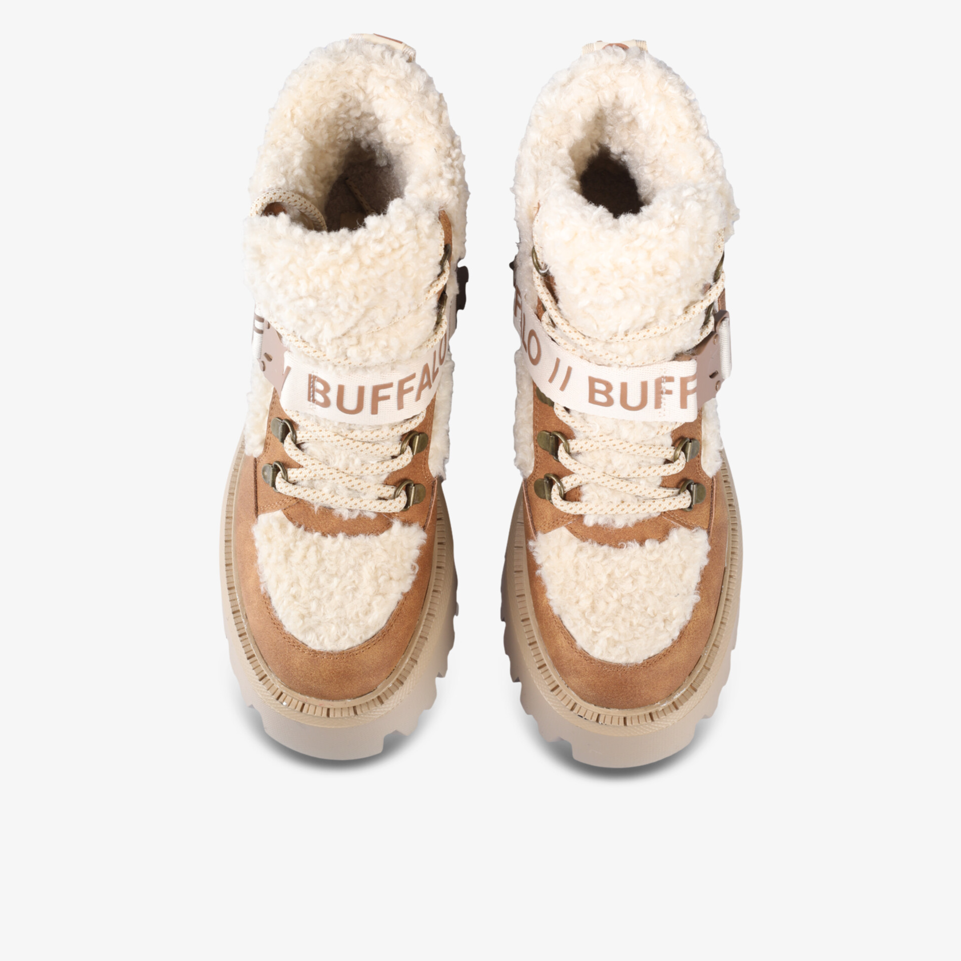 Warmer Schuhe mit Teddyfell-Futter, robuster Aufbau und rutschfester Sohle, ideales winterliches Modell