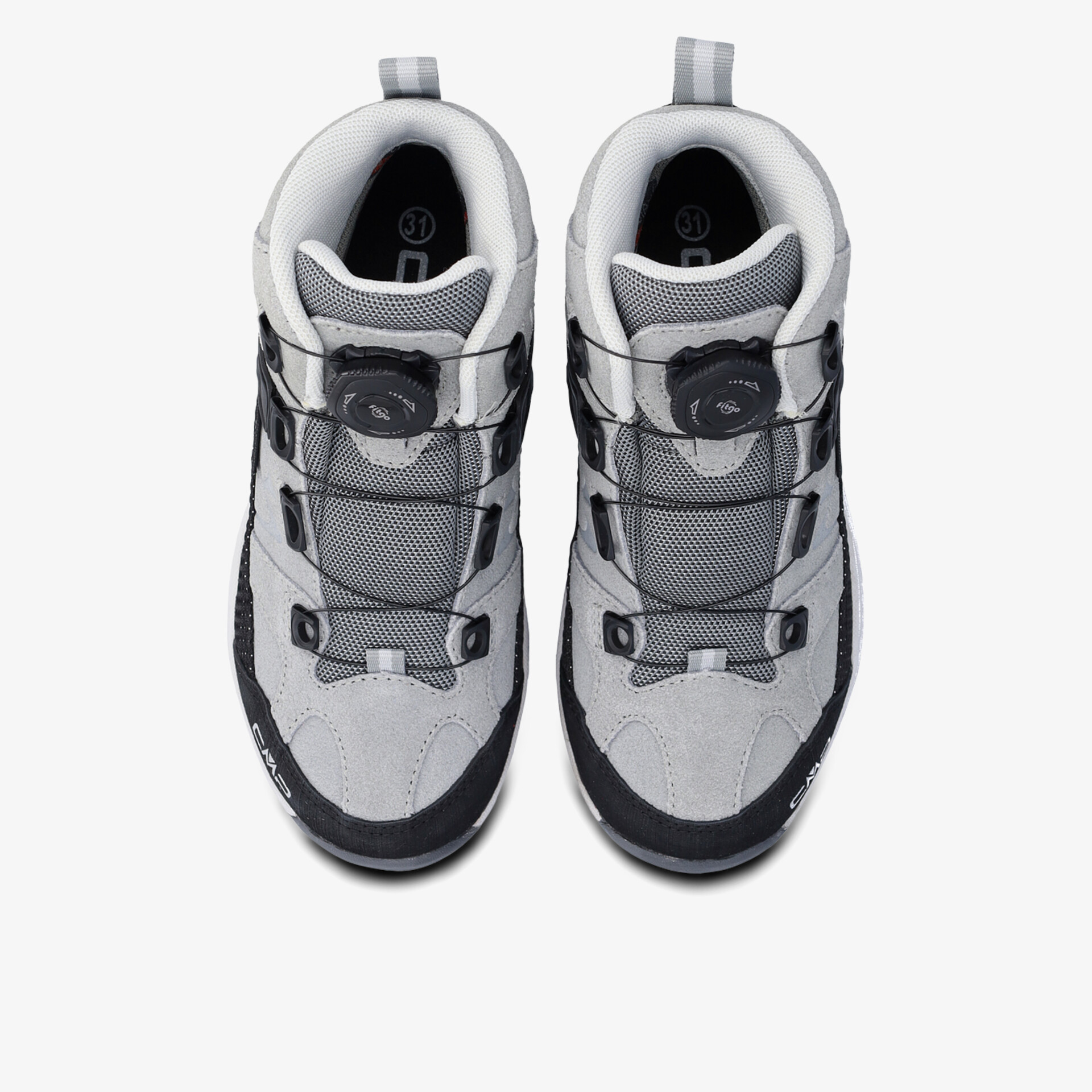 Stilvolle graue Schuhe, bequem und robust, ideal für jeden Anlass.