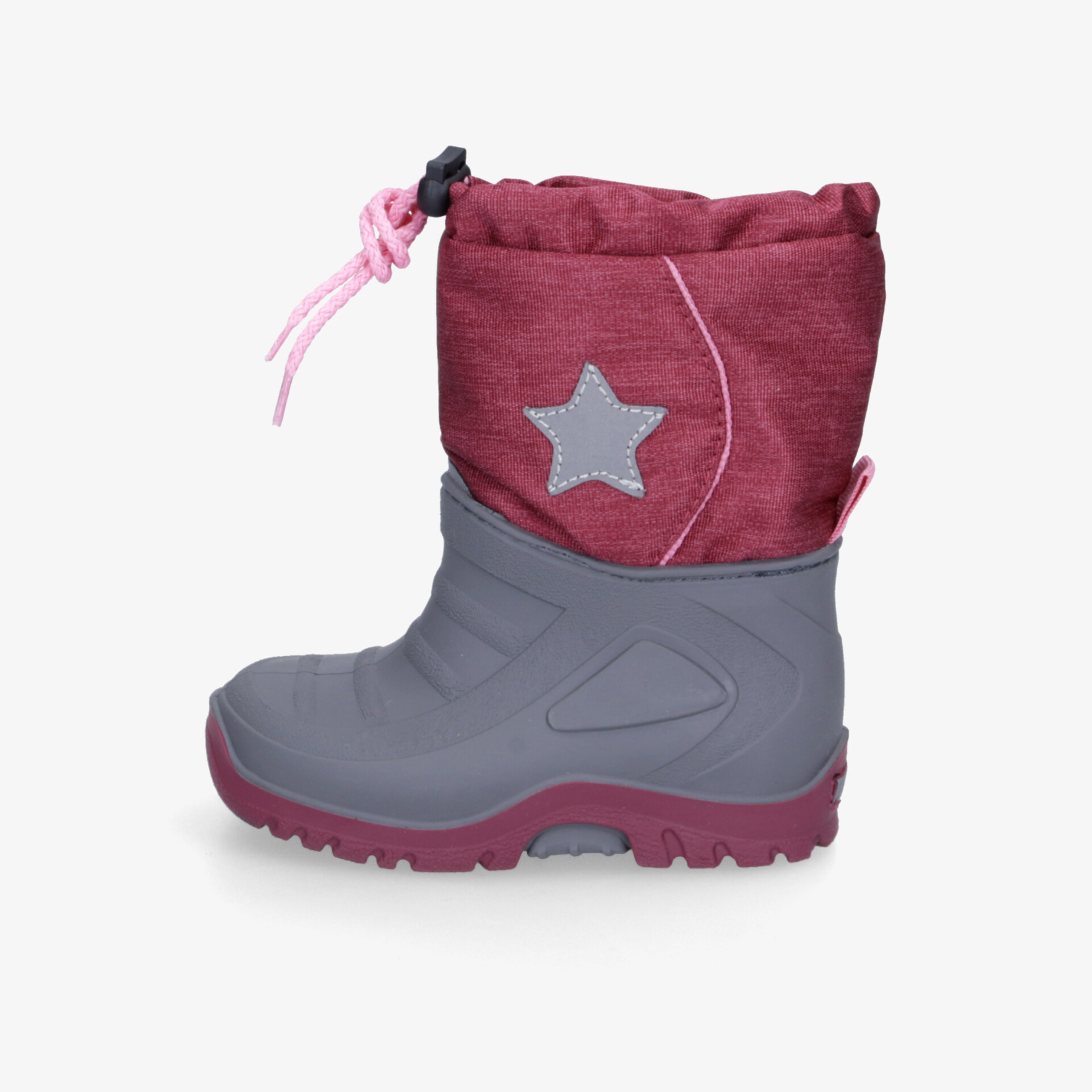 Robuster Winterstiefel mit warmem Schaft und wasserdichtem, rutschfestem Außenmaterial für kalte Tage