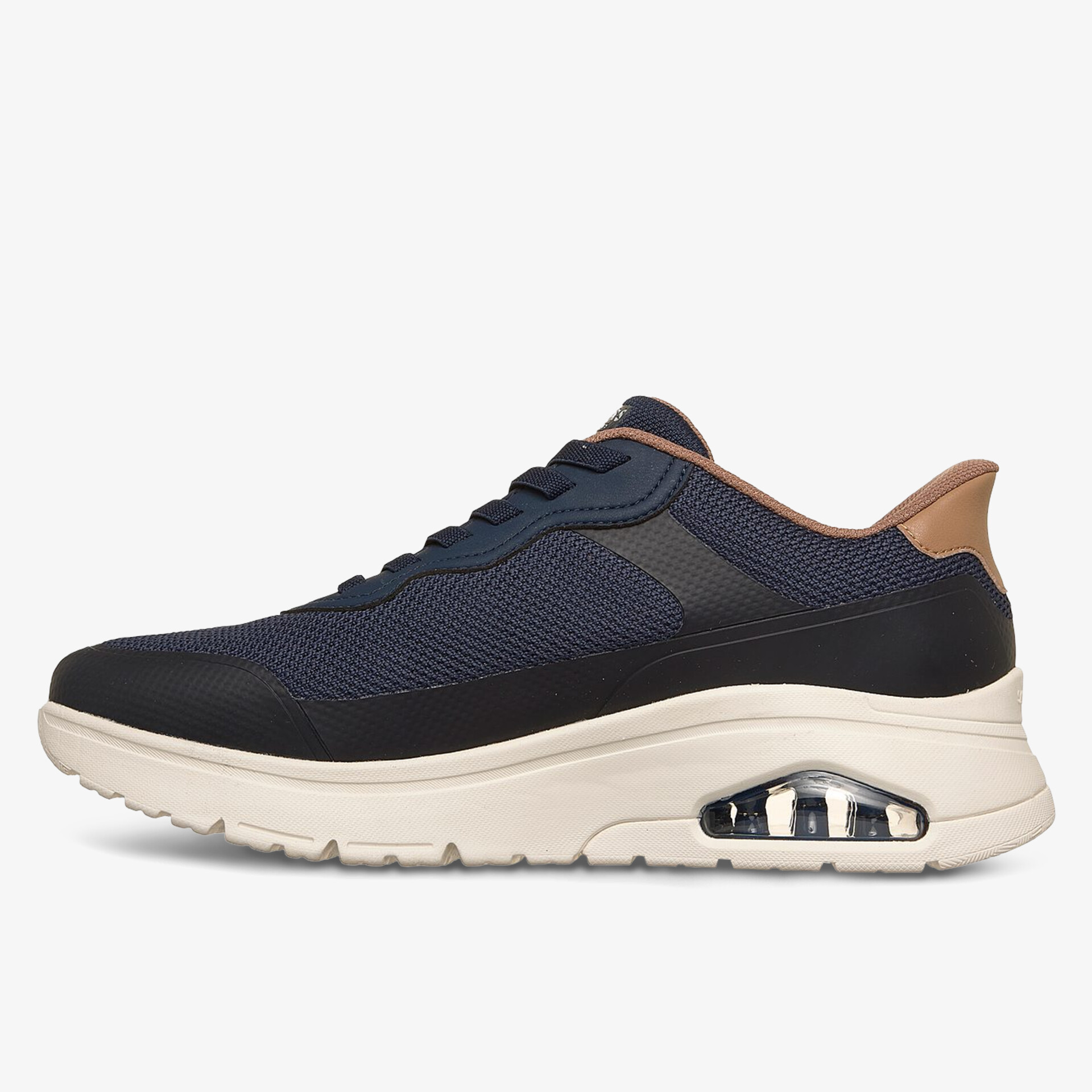 Moderne Sneakers mit gepolsterter Sohle und atmungsaktivem Mesh-Design für optimalen Komfort.