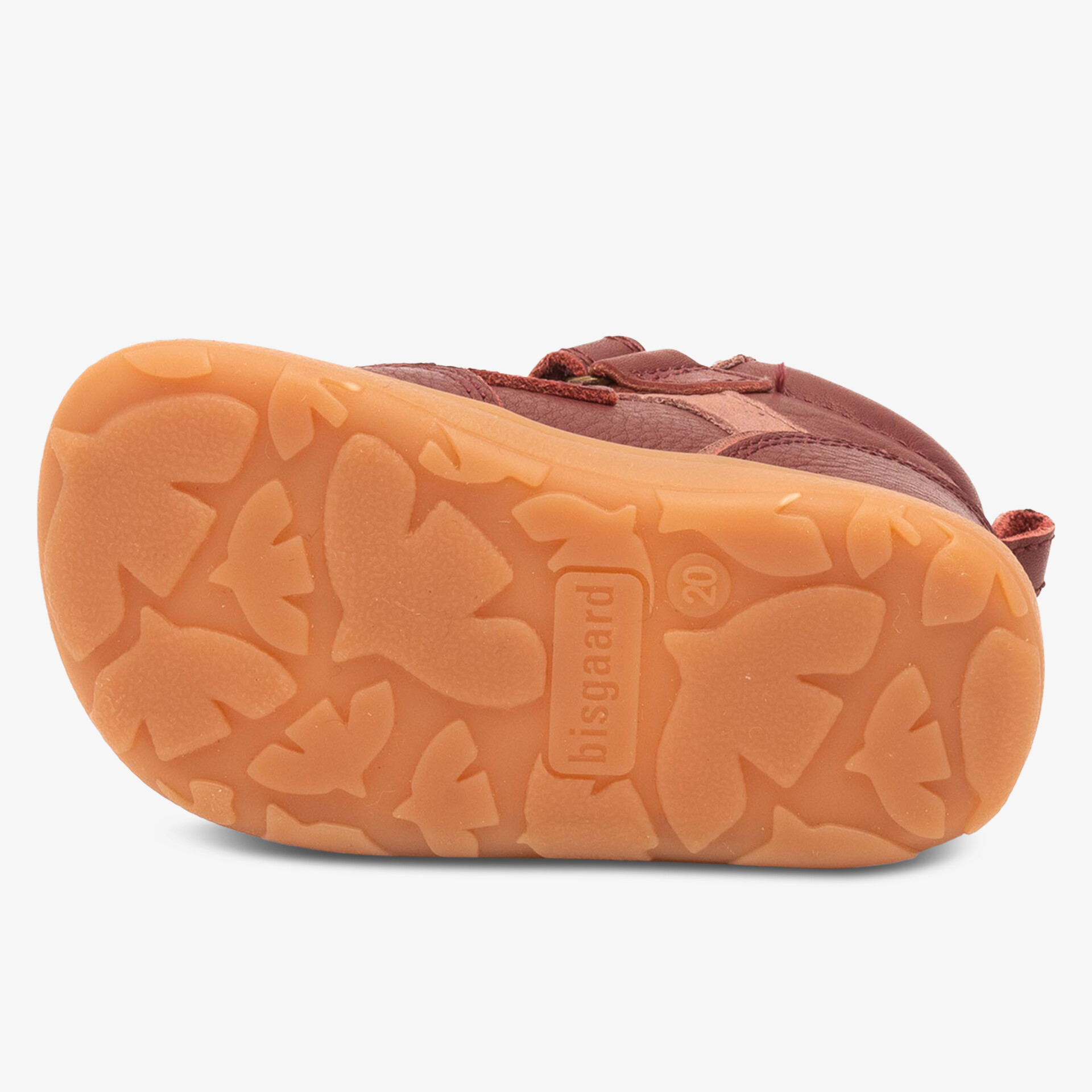 Robuste, profilierte Gummisohle mit flexiblem Laufkomfort für sicheren Halt auf verschiedenen Untergründen