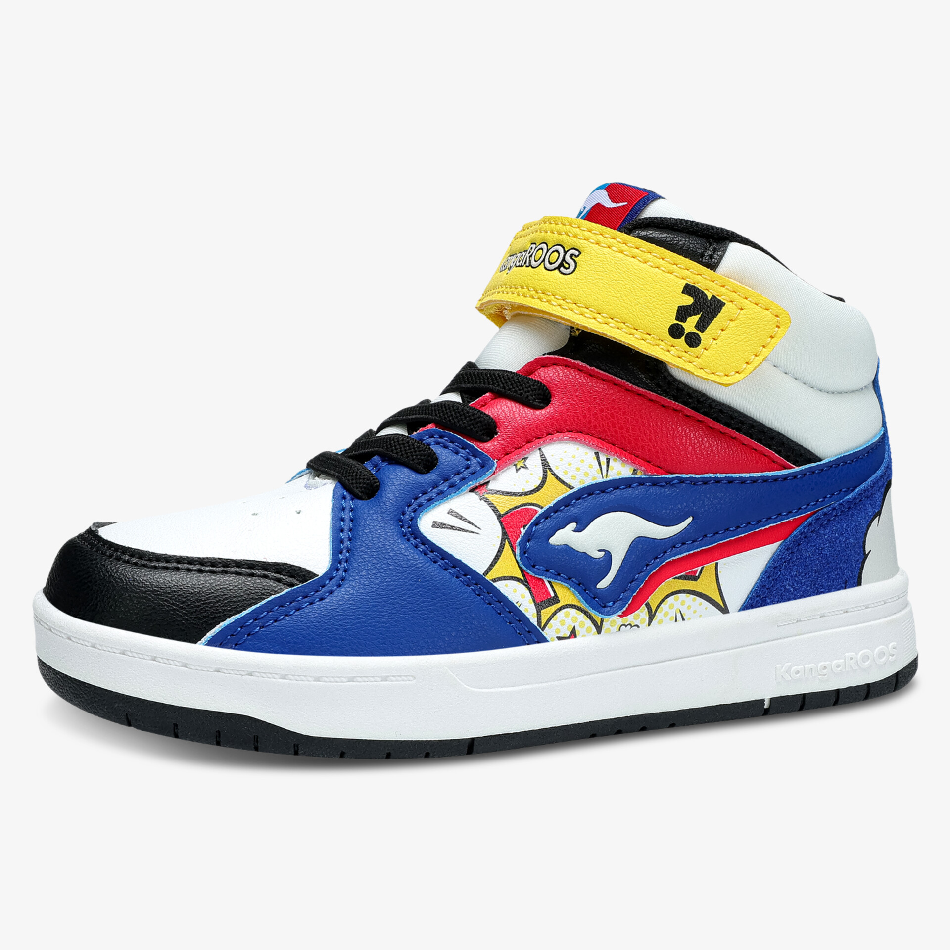 Modischer Schuh mit farbenfrohem Design und stabilem Halt für hohen Tragekomfort