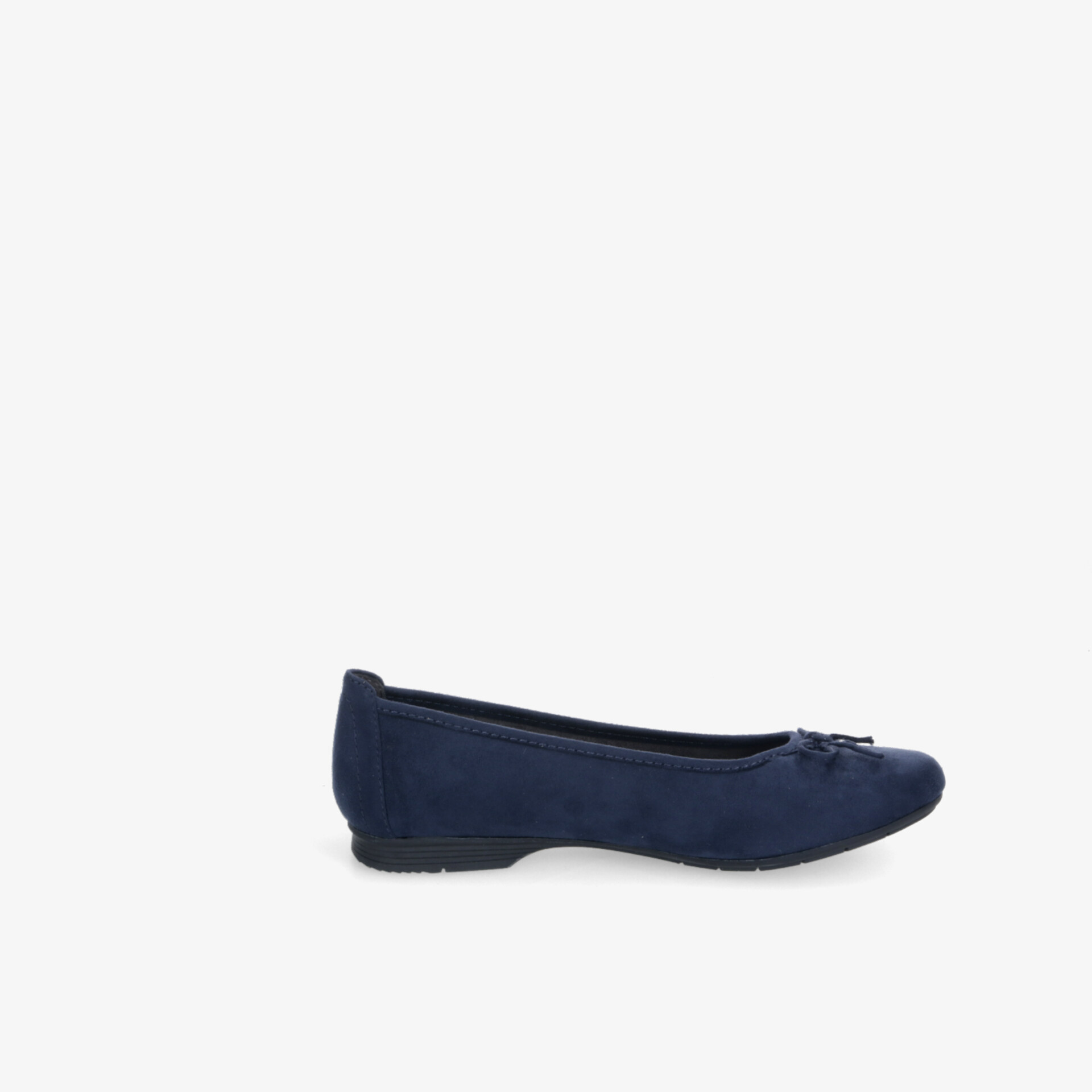 Elegante navy Slipper mit flachem Absatz für vielseitigen Einsatz im Büro oder Freizeit.