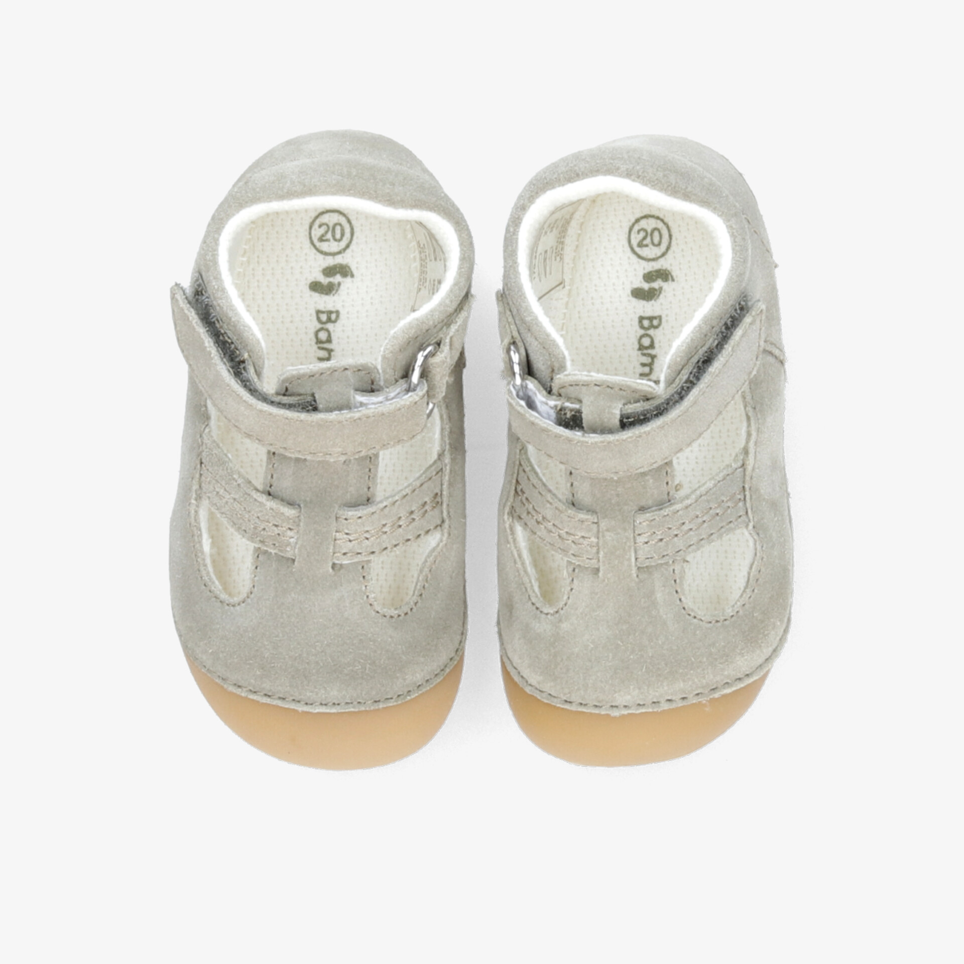 Weiche und rutschfeste Kinderhausschuhe in Grau mit flexiblem, gepolstertem Design für optimalen Komfort