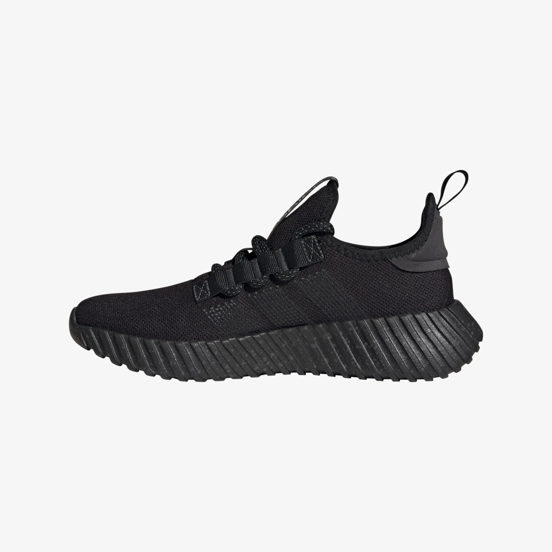 Moderner schwarzer Sneaker mit innovativem Design und hohem Komfort für sportliche Aktivitäten und Alltag.