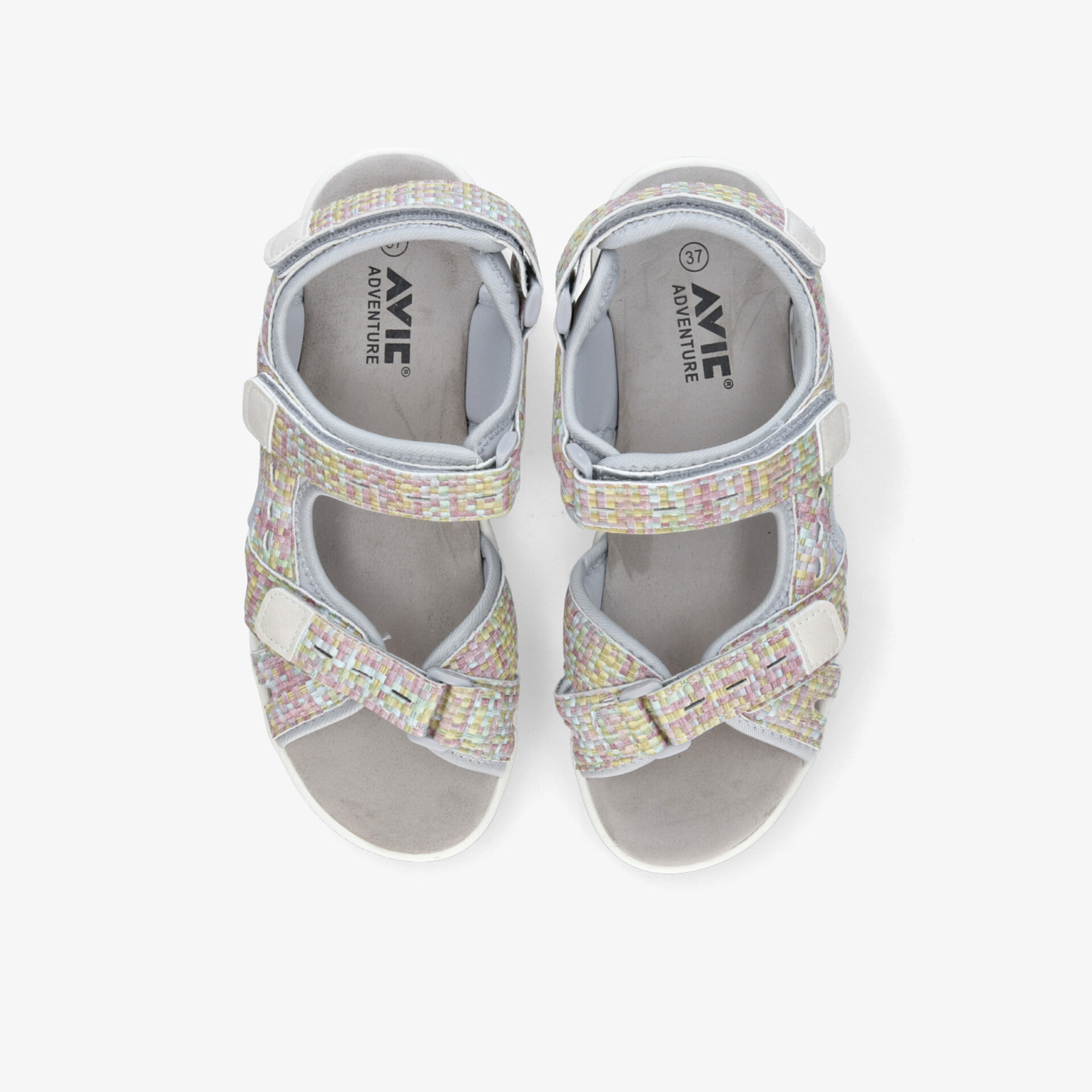 Leichte sportliche Sandalen mit verstellbaren Riemen und bequemer rutschfester Sohle, optimale Passform und Komfort