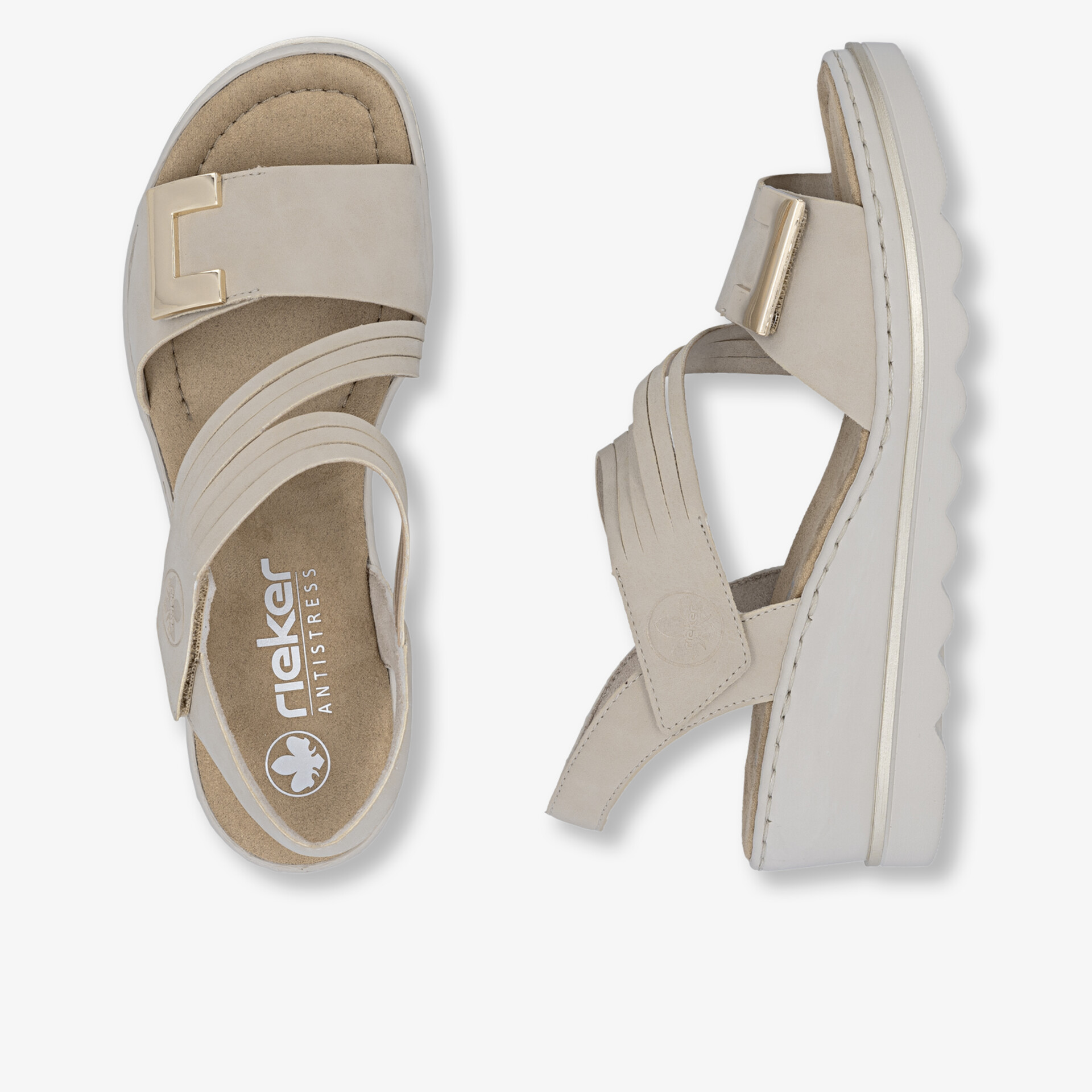 Leichte Sandalen mit gepolsterter Innensohle und verstellbaren Riemen für optimalen Tragekomfort