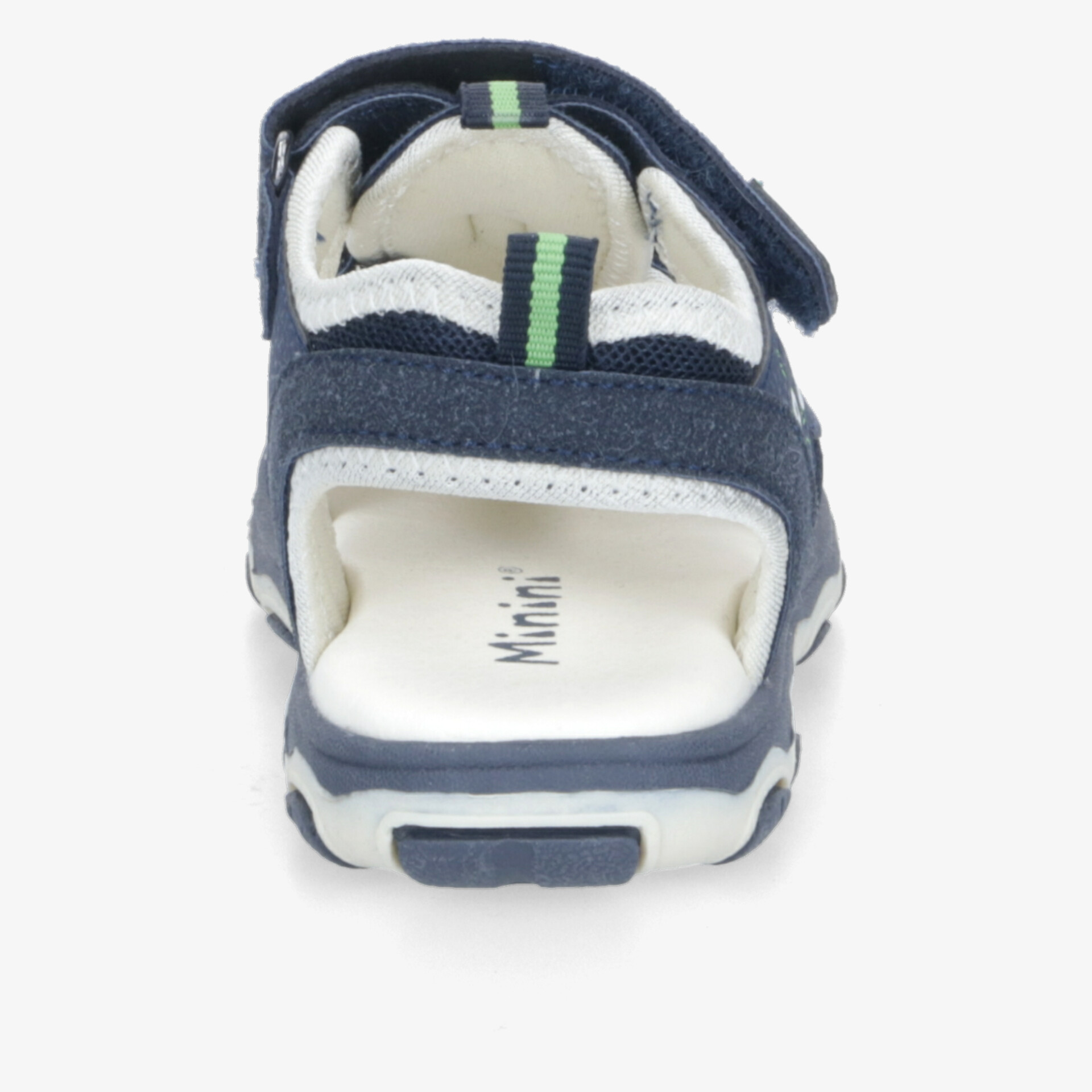 Blau verstellbare Sandale mit gepolstertem Fußbett und rutschfester Sohle für hohen Komfort