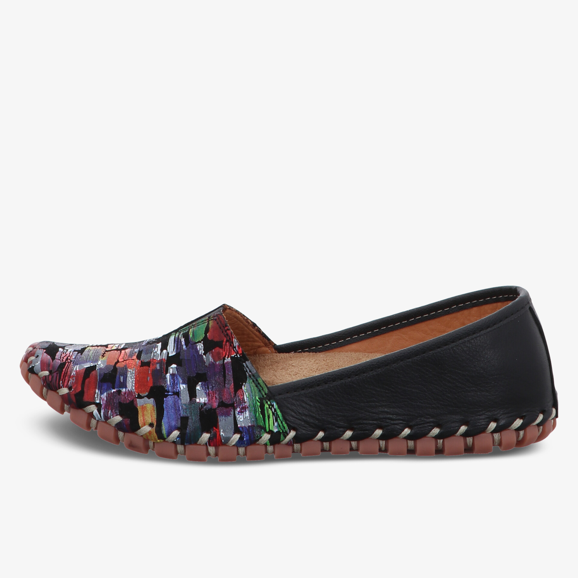 Bunte, modische Slip-On-Schuhe mit bequemer Passform perfekt für alltäglichen Komfort.