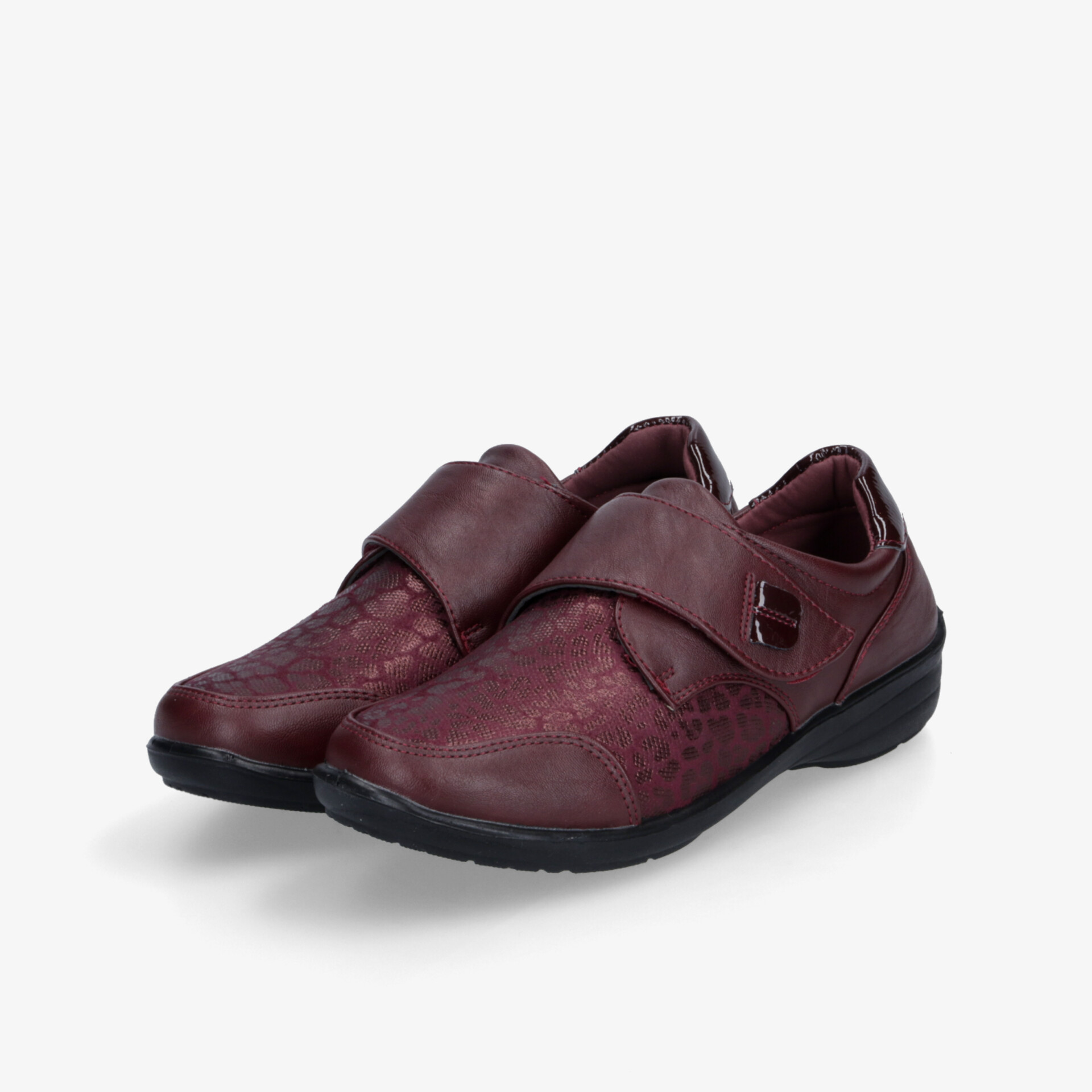 Bequemes Paar Schuhe mit Schnallenverschluss und rutschfester Sohle in modernem Design