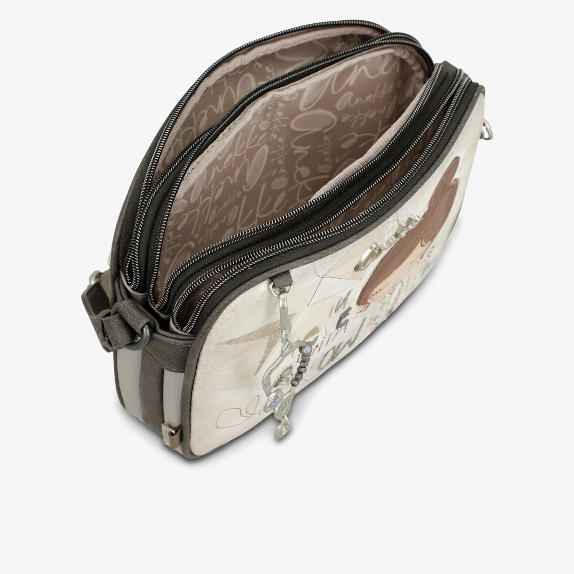 Geräumige Tasche mit hochwertigem Material und robustem Reißverschluss, stilvolles und funktionales Design