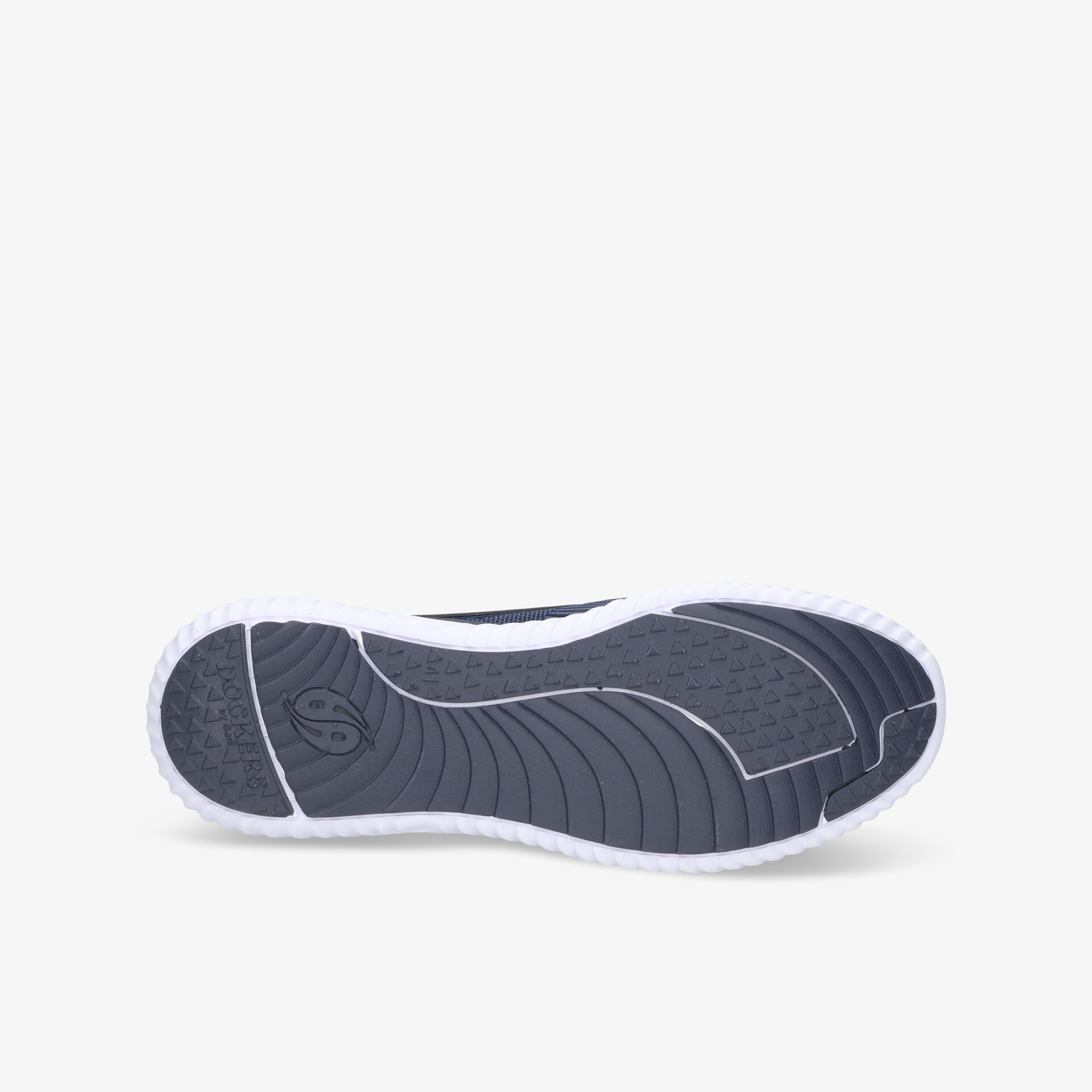 Robuste, rutschfeste und flexible Schuhsohle mit profiliertem Design für optimalen Halt und Komfort